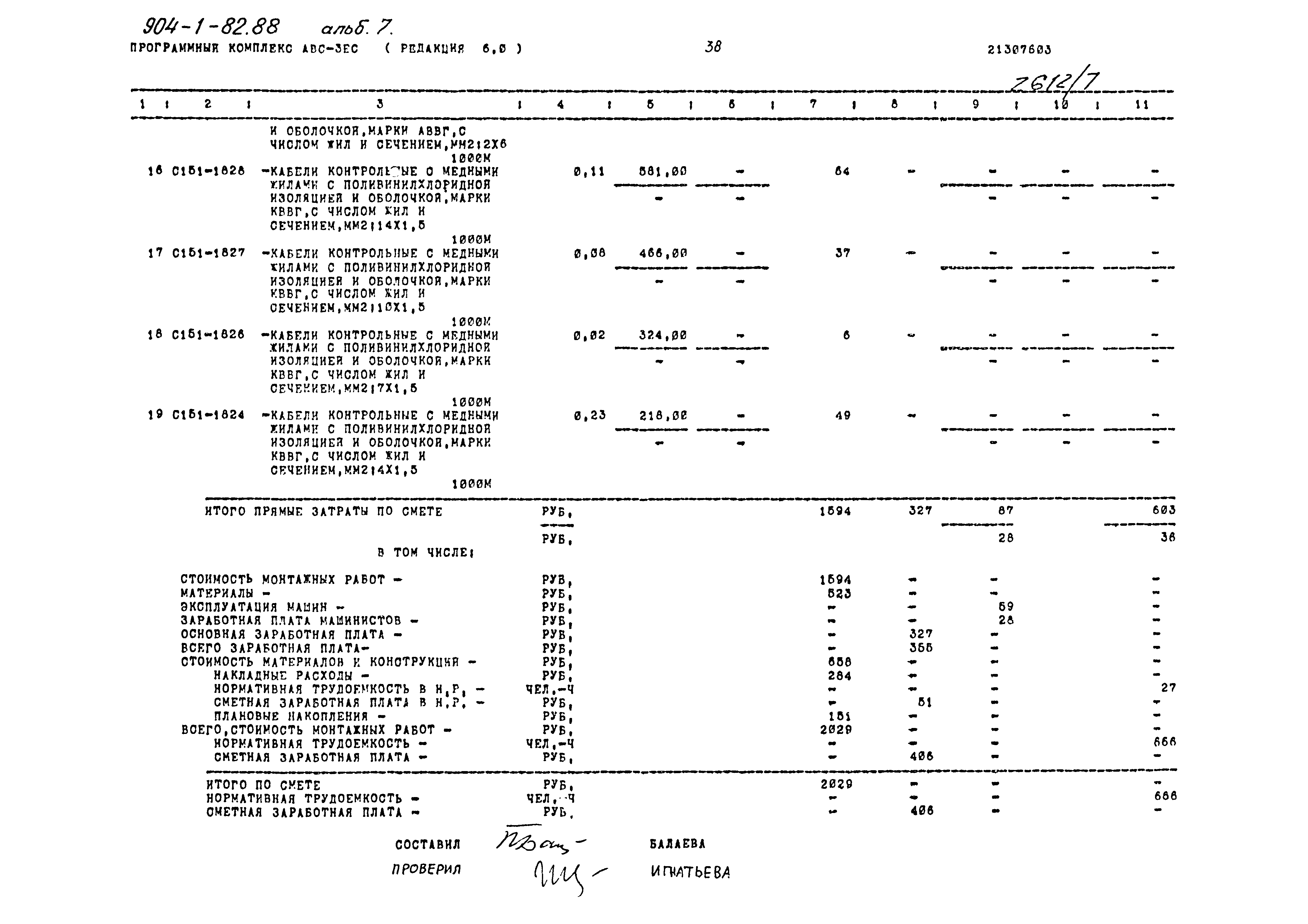 Типовой проект 904-1-82.88