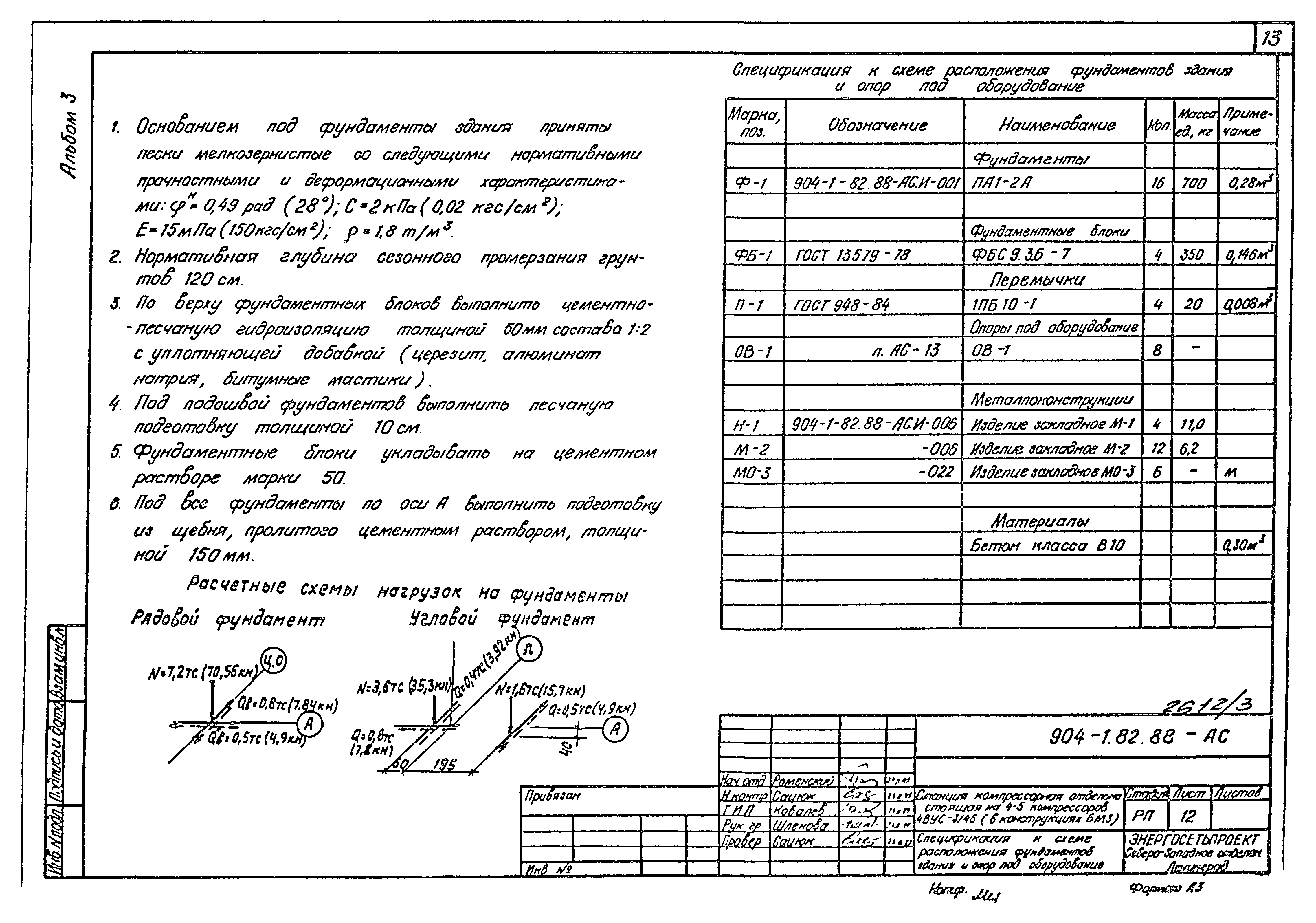 Типовой проект 904-1-82.88