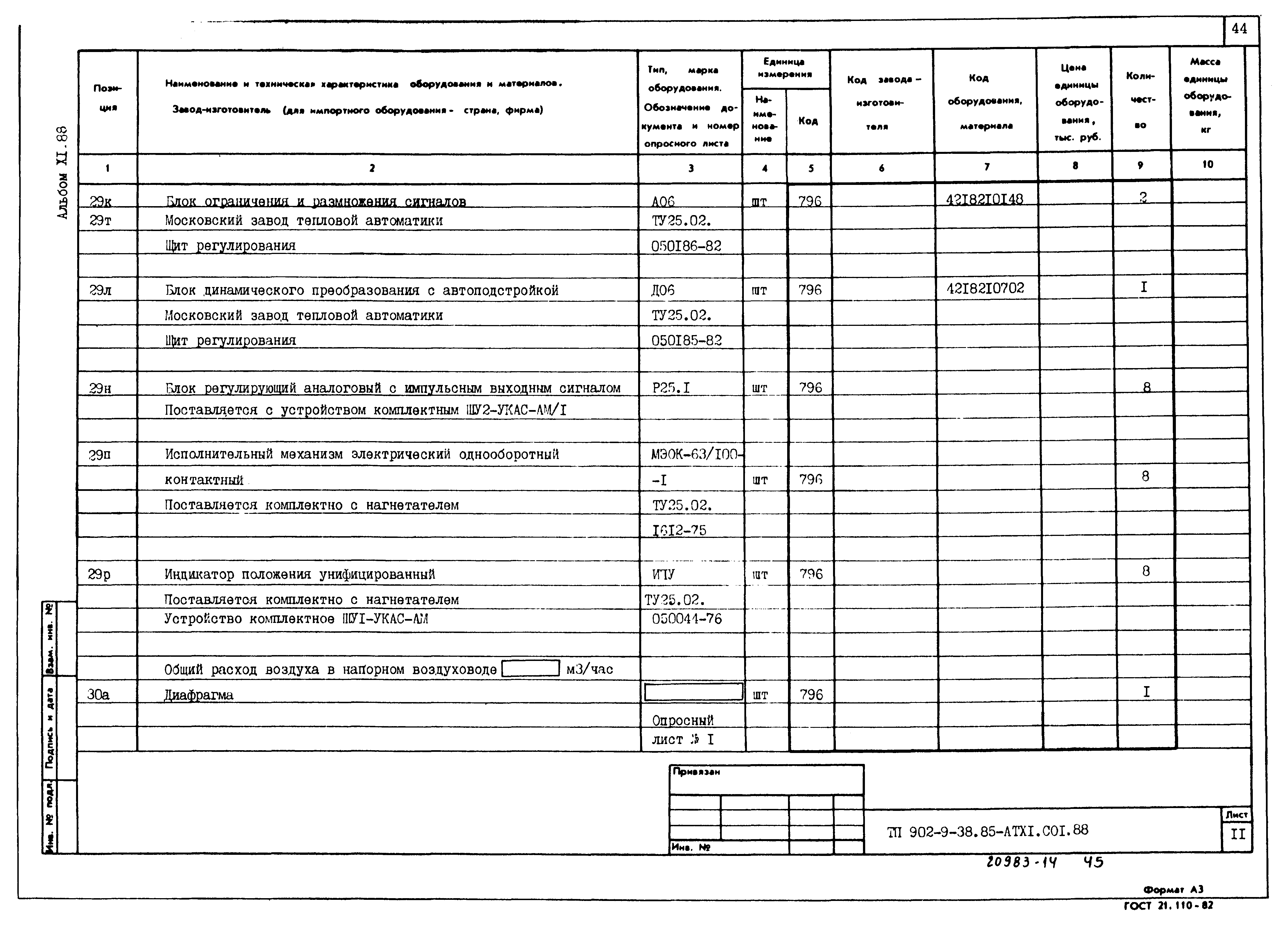 Типовой проект 902-9-38.85