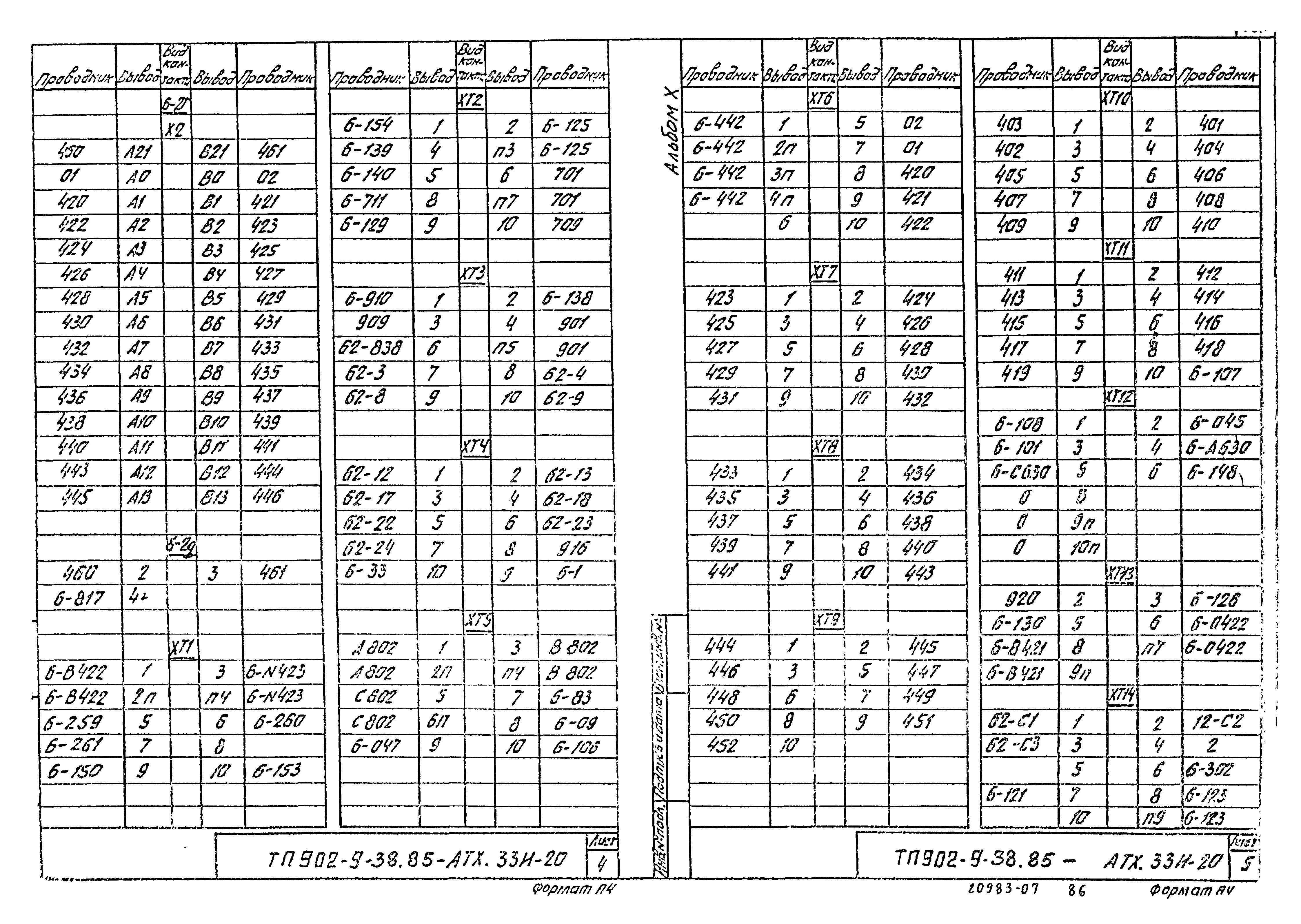 Типовой проект 902-9-38.85