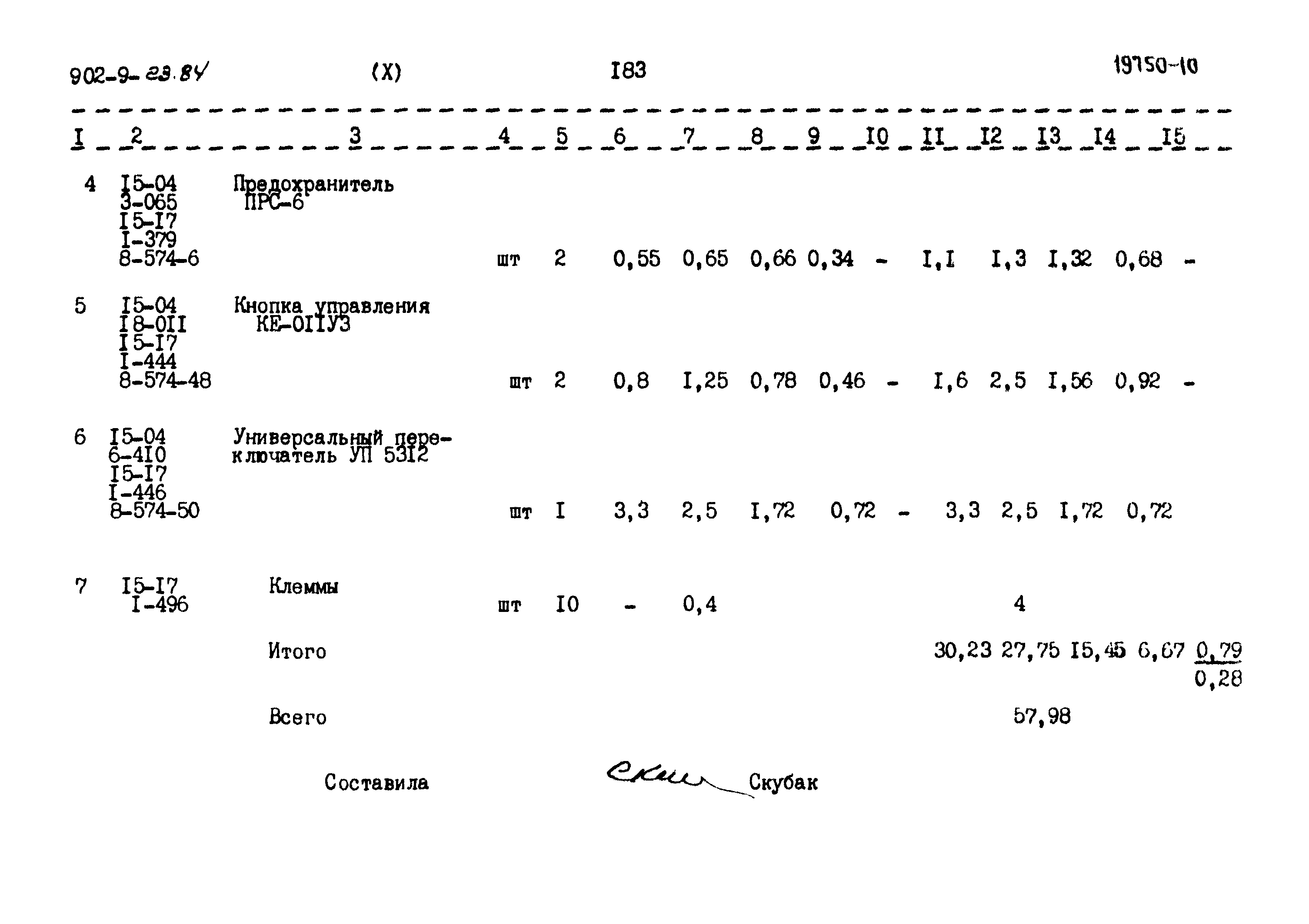 Типовой проект 902-9-23.84
