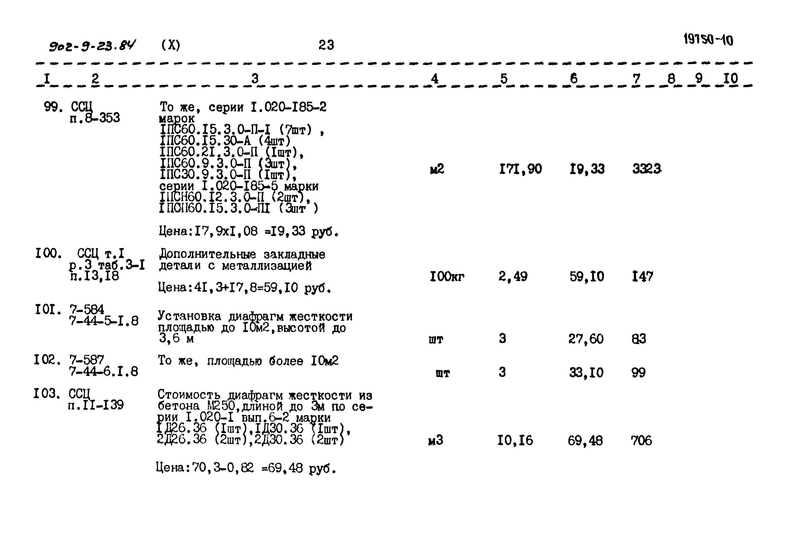 Типовой проект 902-9-23.84