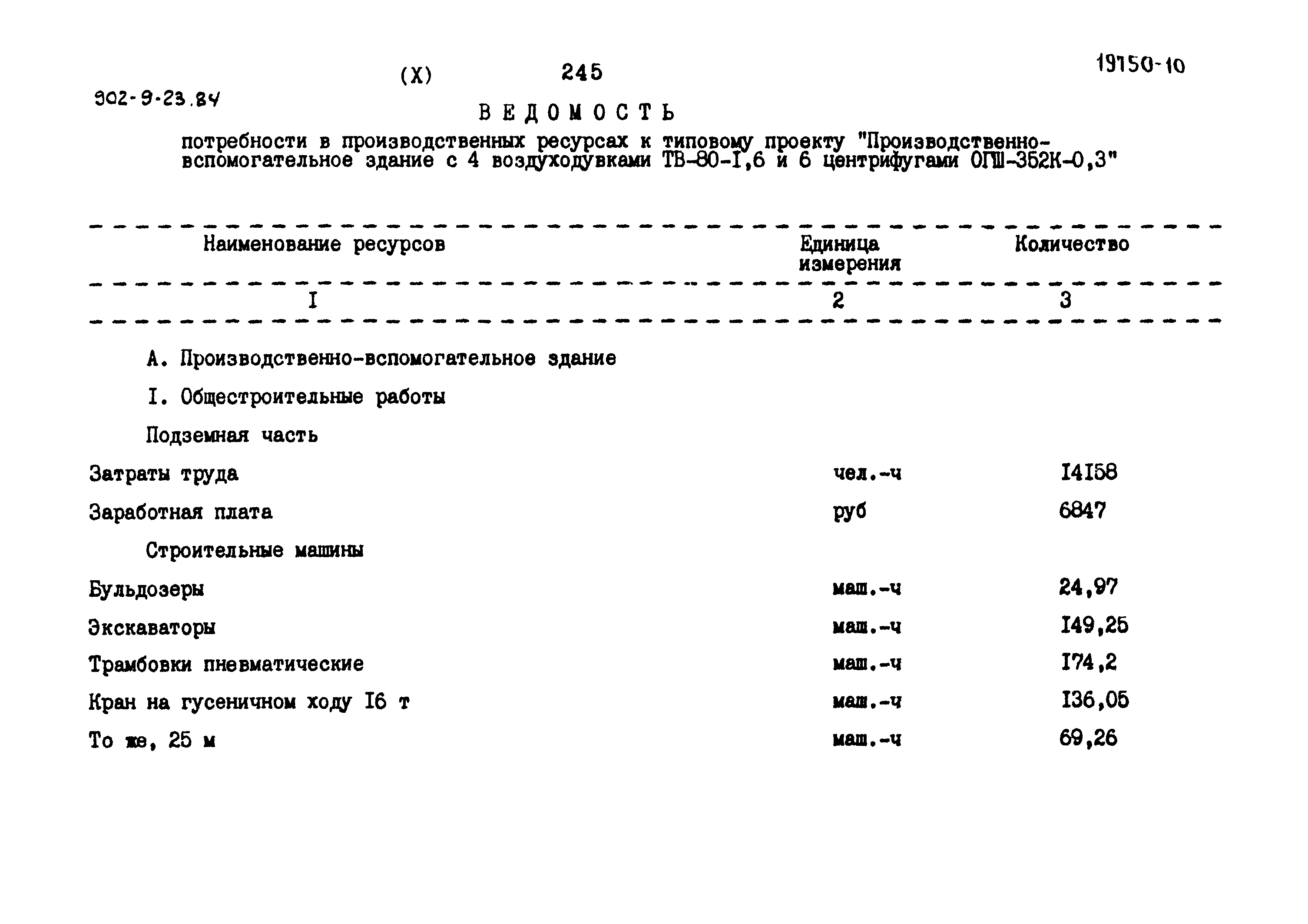 Типовой проект 902-9-23.84