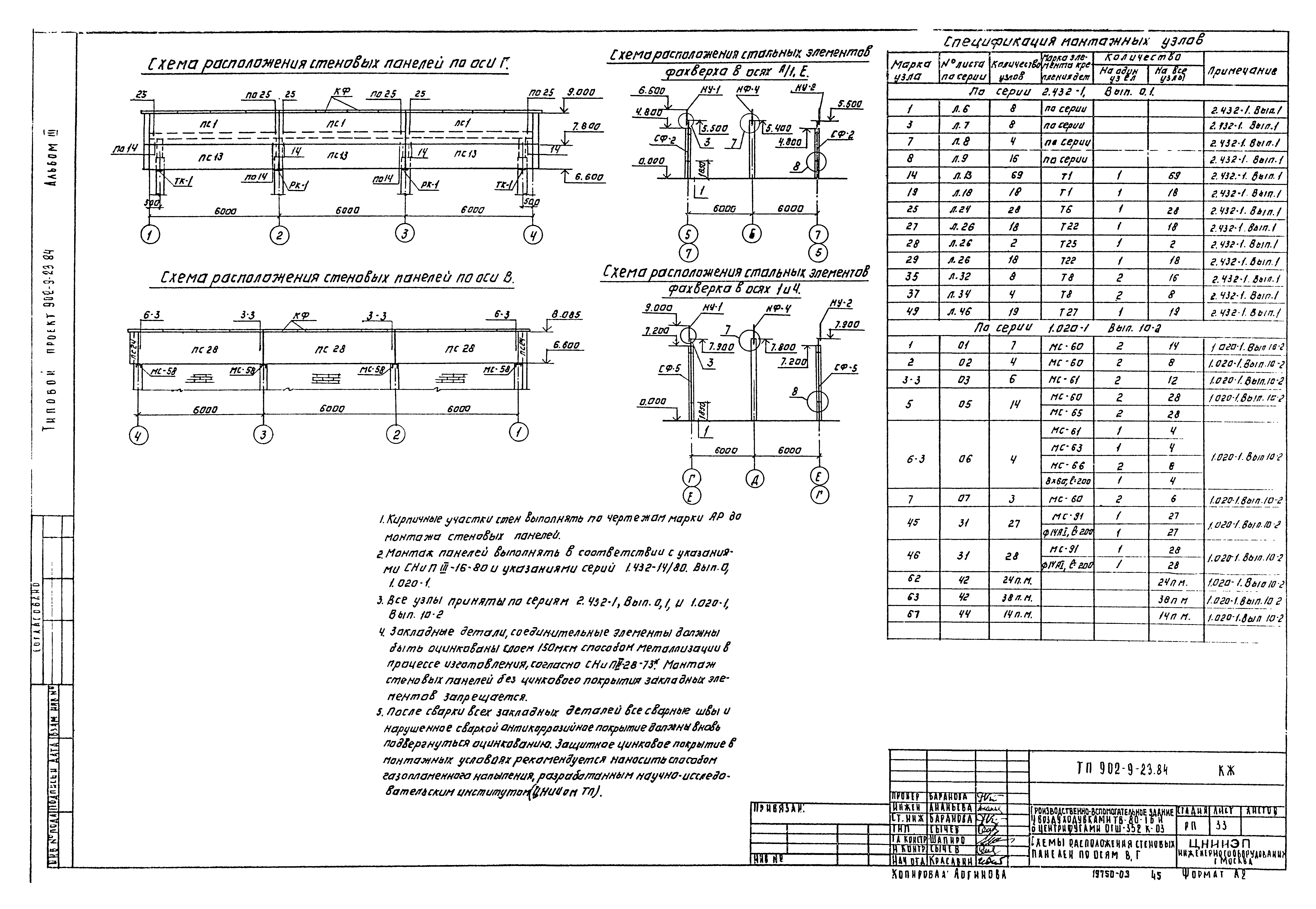 Типовой проект 902-9-23.84