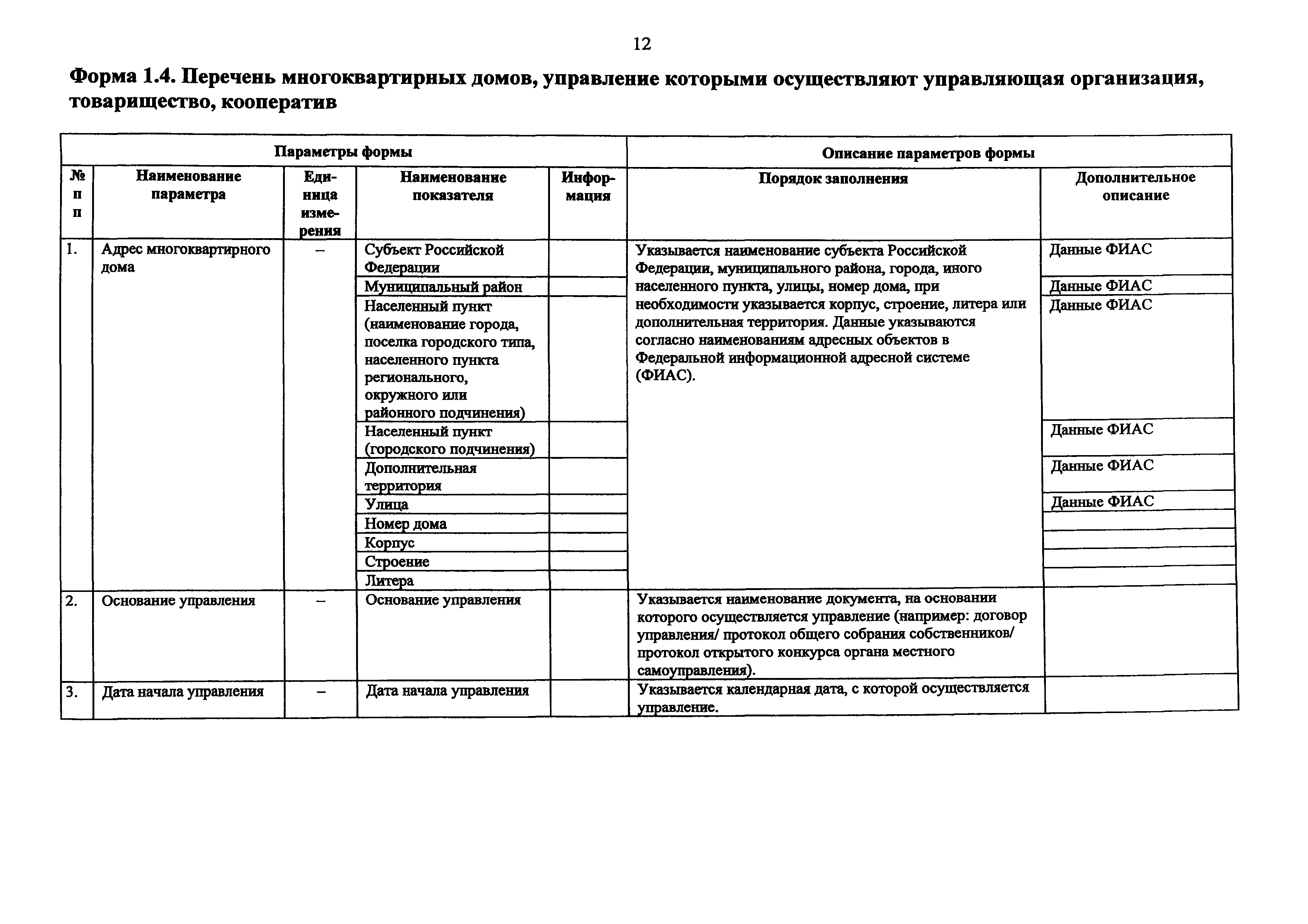 Скачать Формы раскрытия информации организациями, осуществляющими  деятельность в сфере управления многоквартирными домами