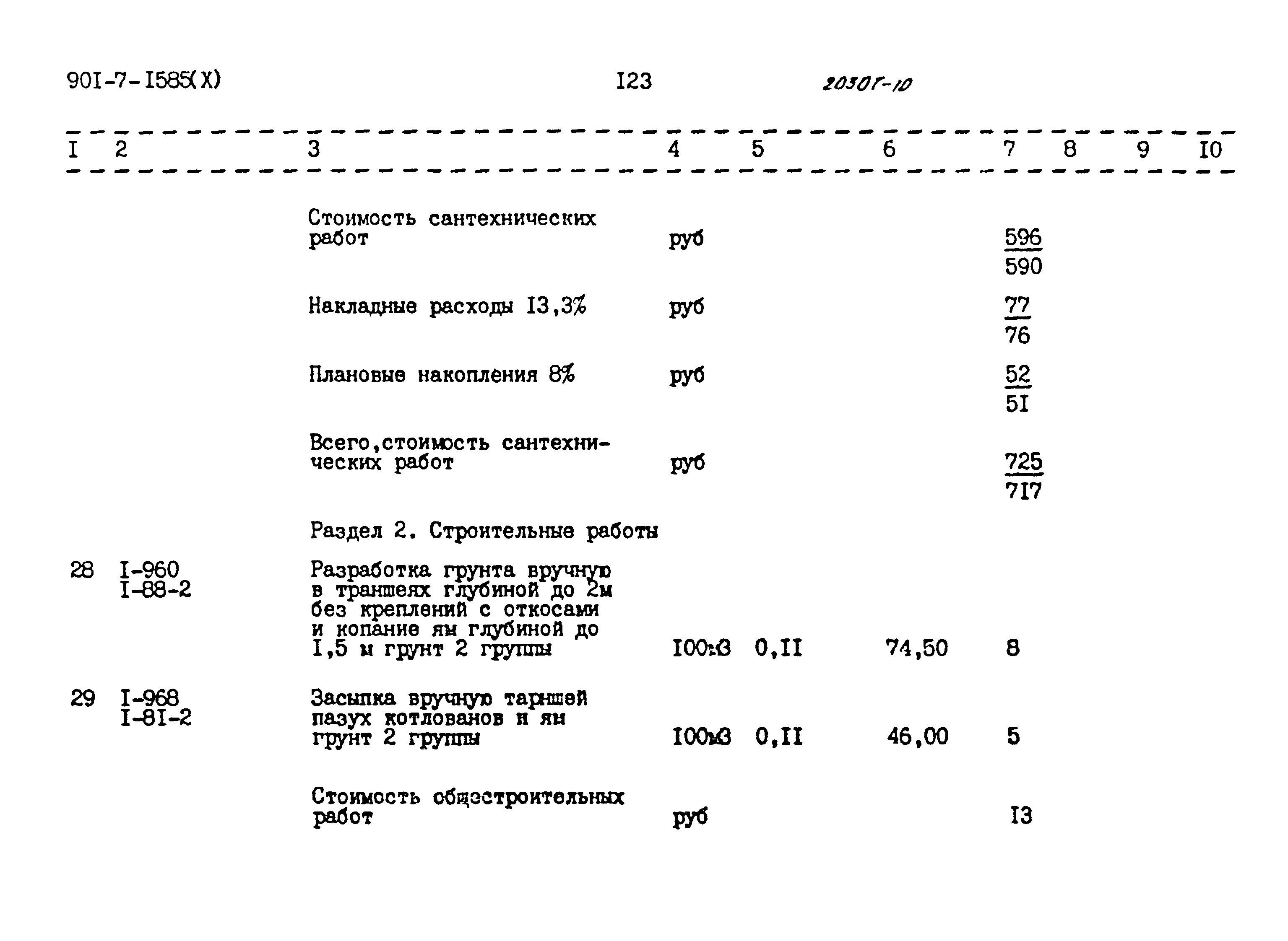 Типовой проект 901-7-15.85