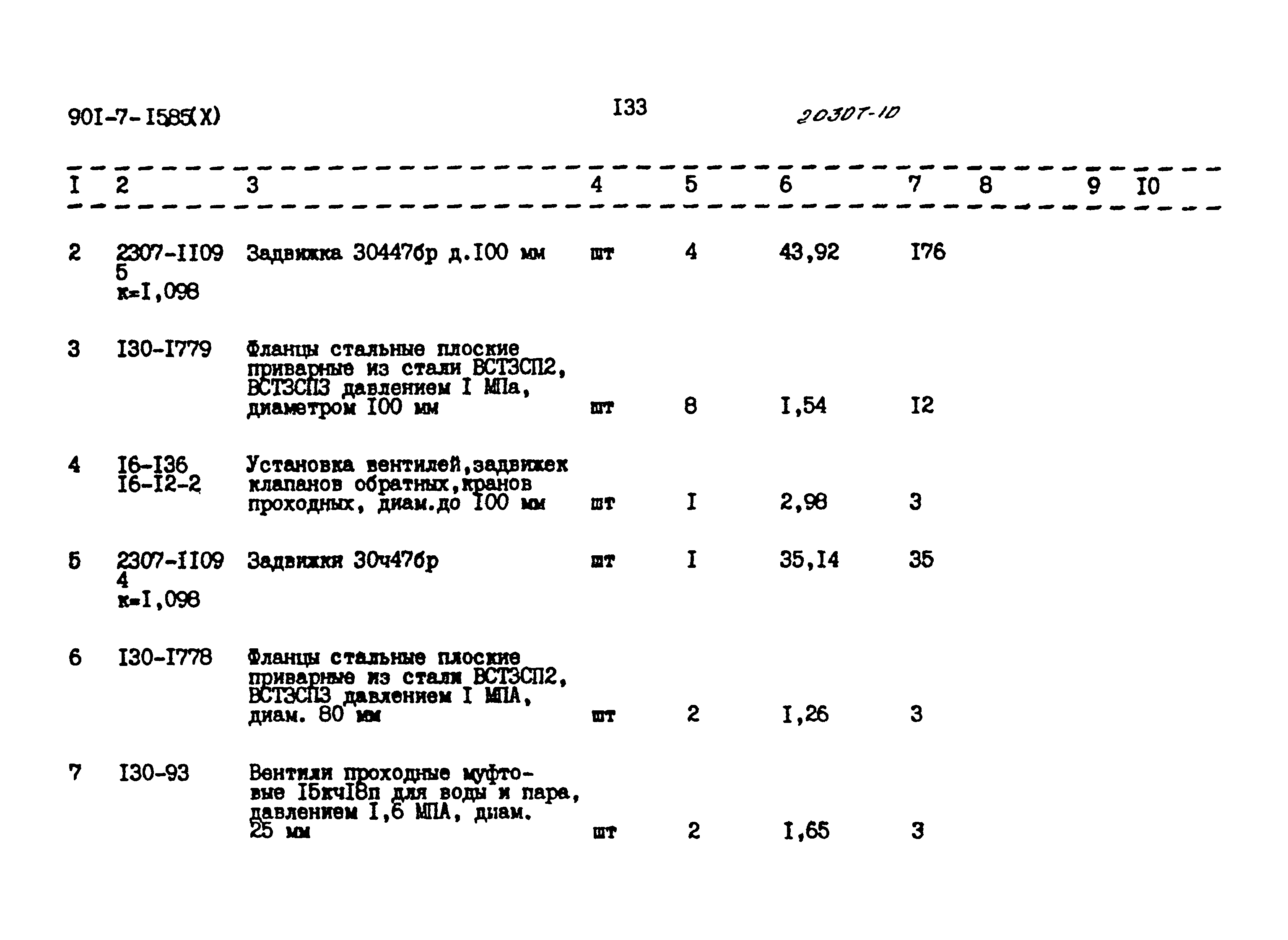 Типовой проект 901-7-15.85