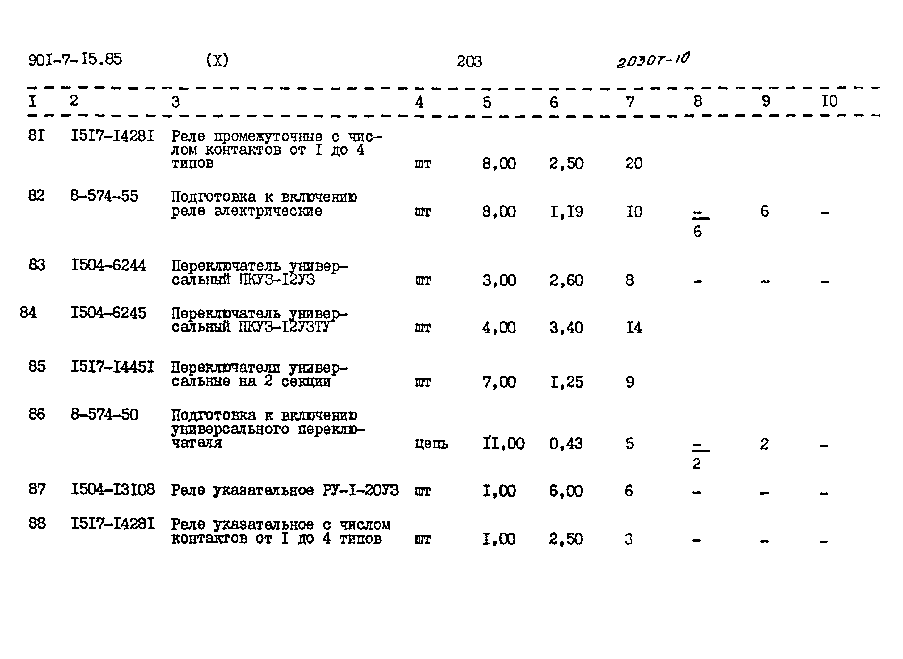Типовой проект 901-7-15.85