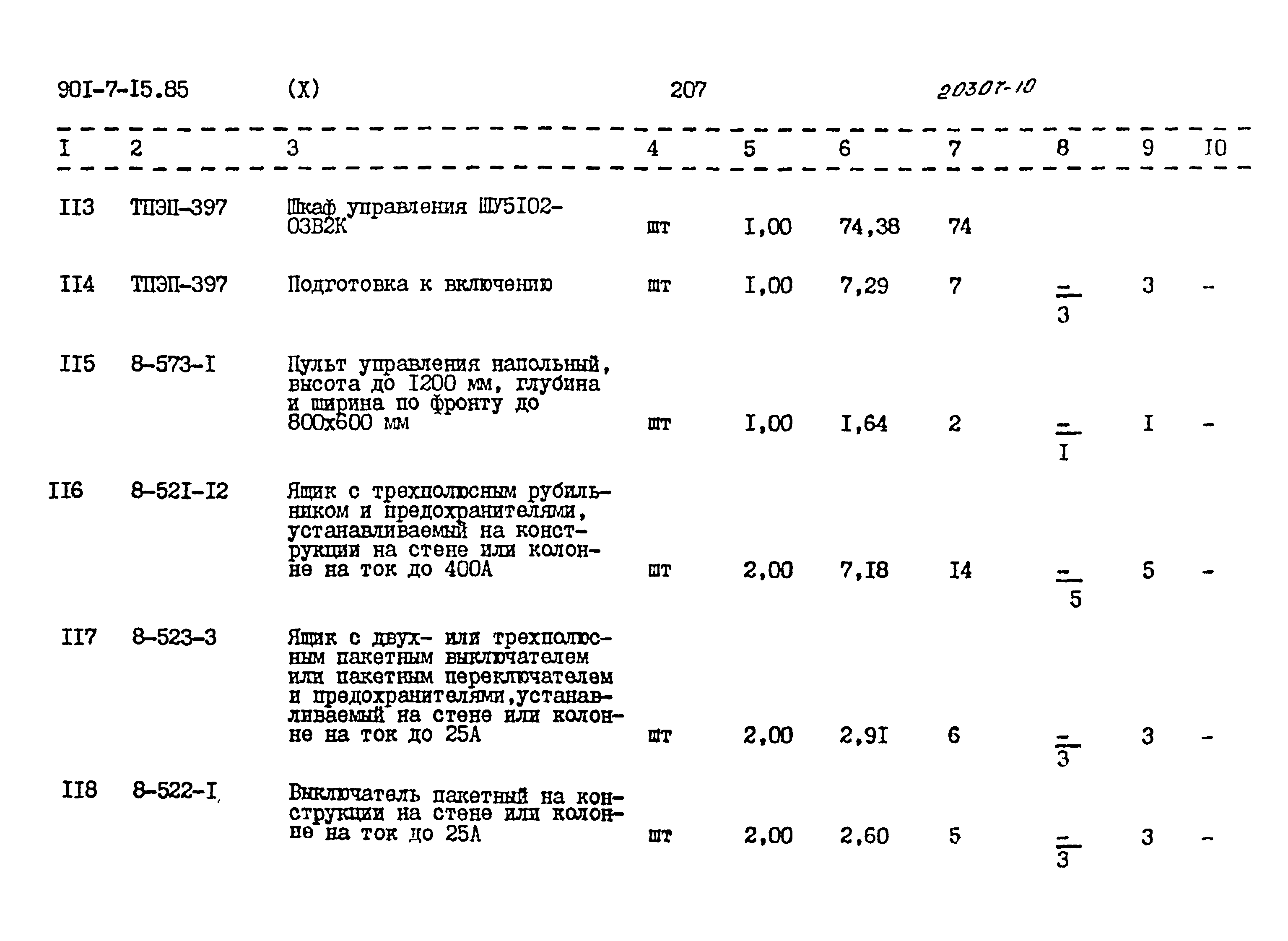 Типовой проект 901-7-15.85