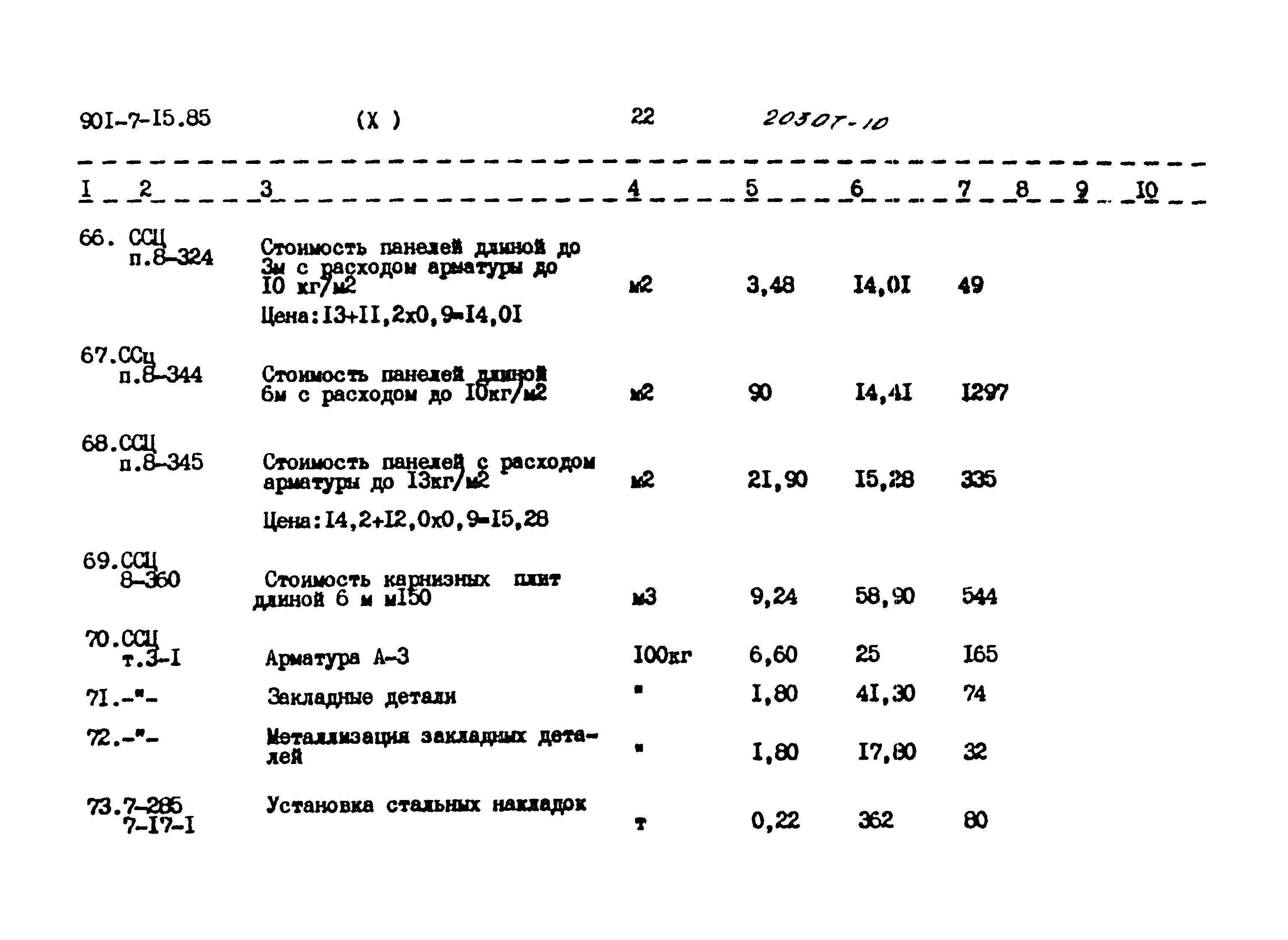 Типовой проект 901-7-15.85