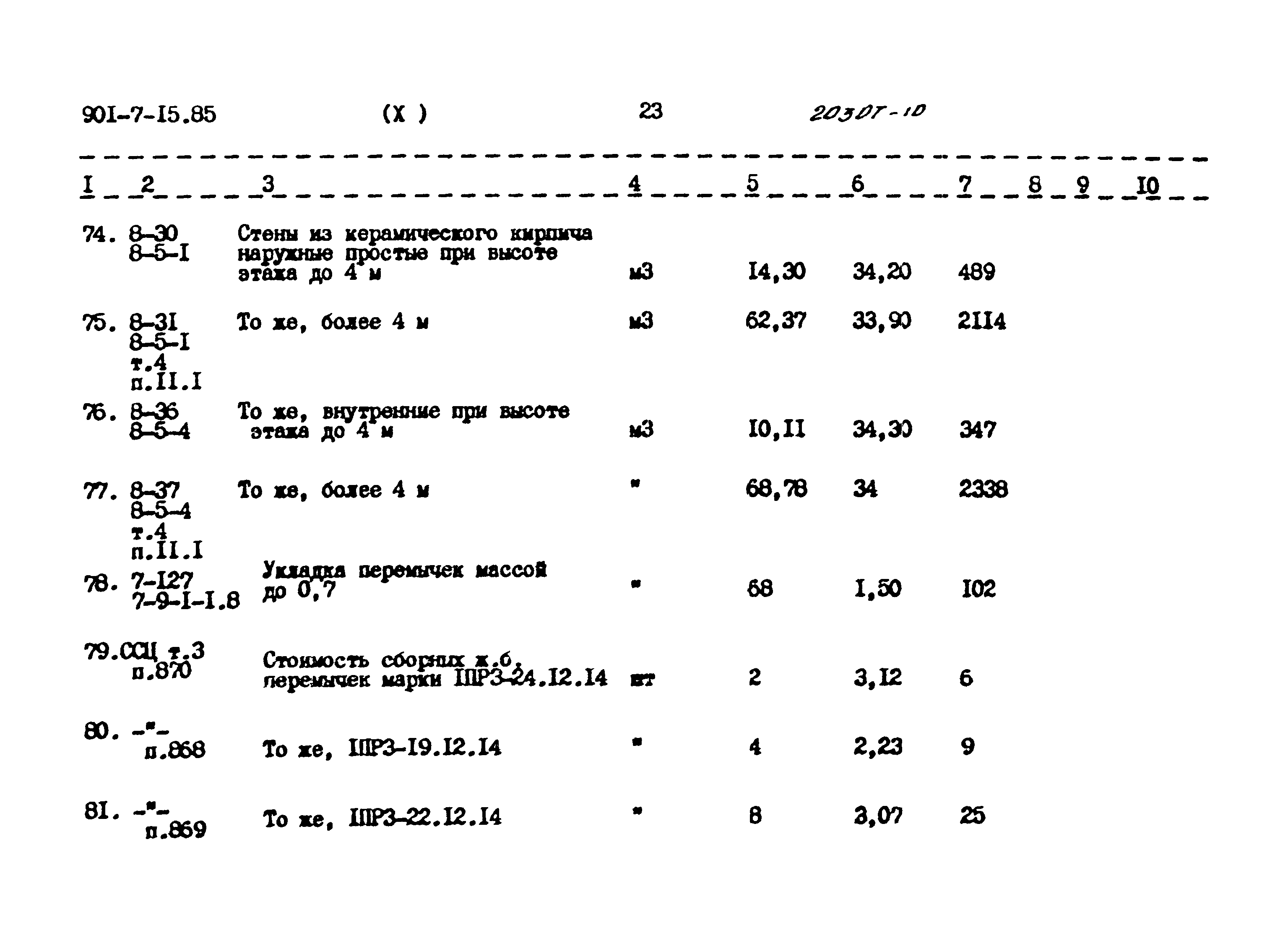 Типовой проект 901-7-15.85