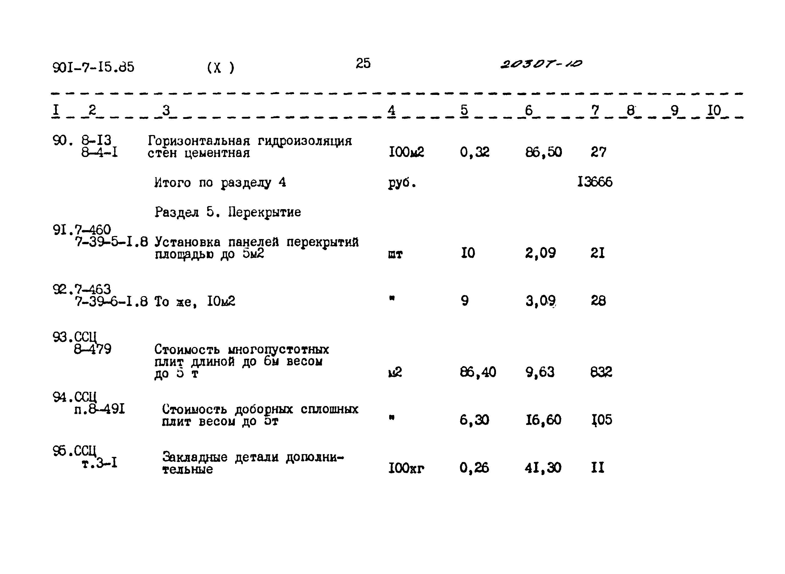 Типовой проект 901-7-15.85