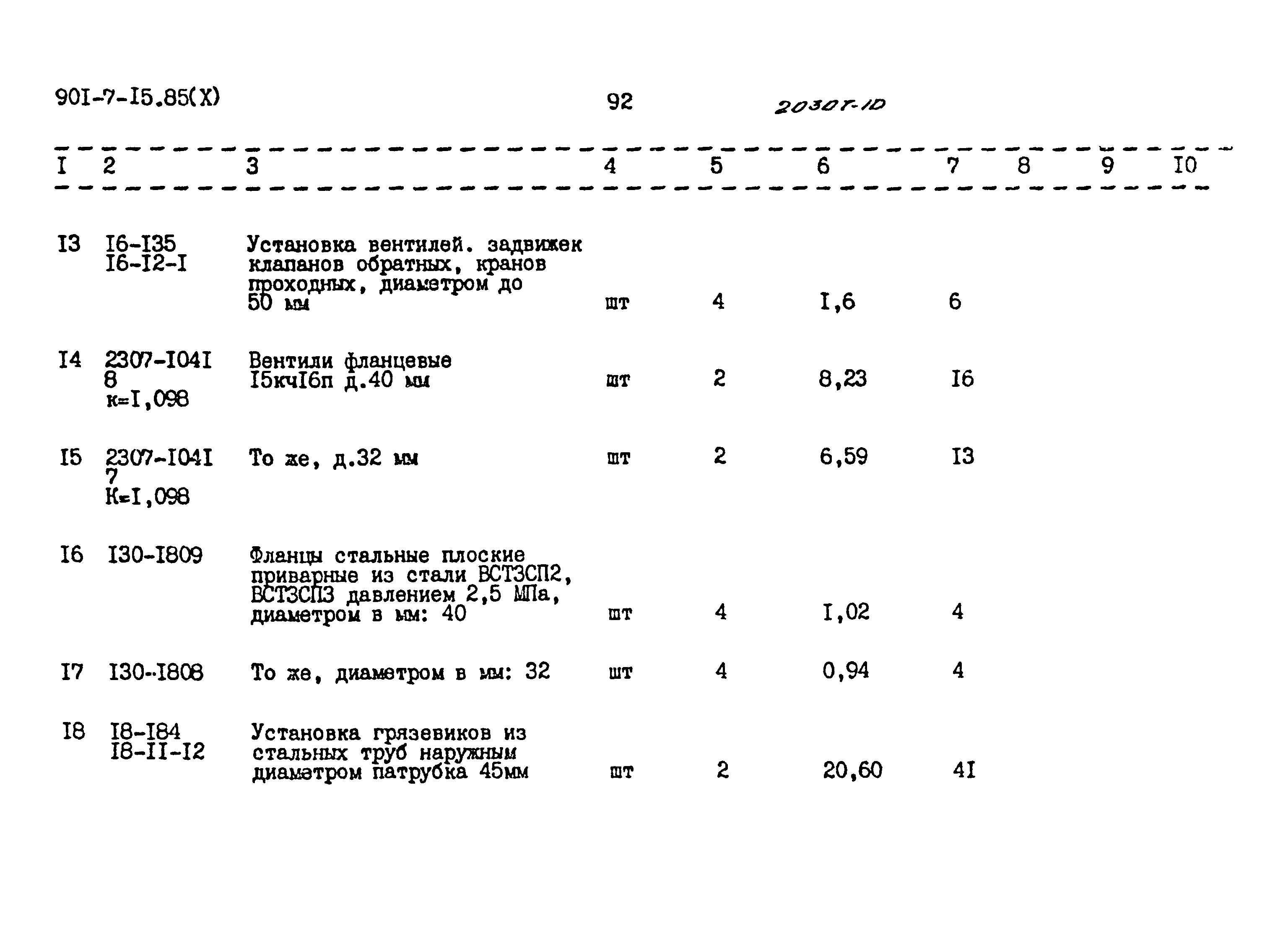 Типовой проект 901-7-15.85