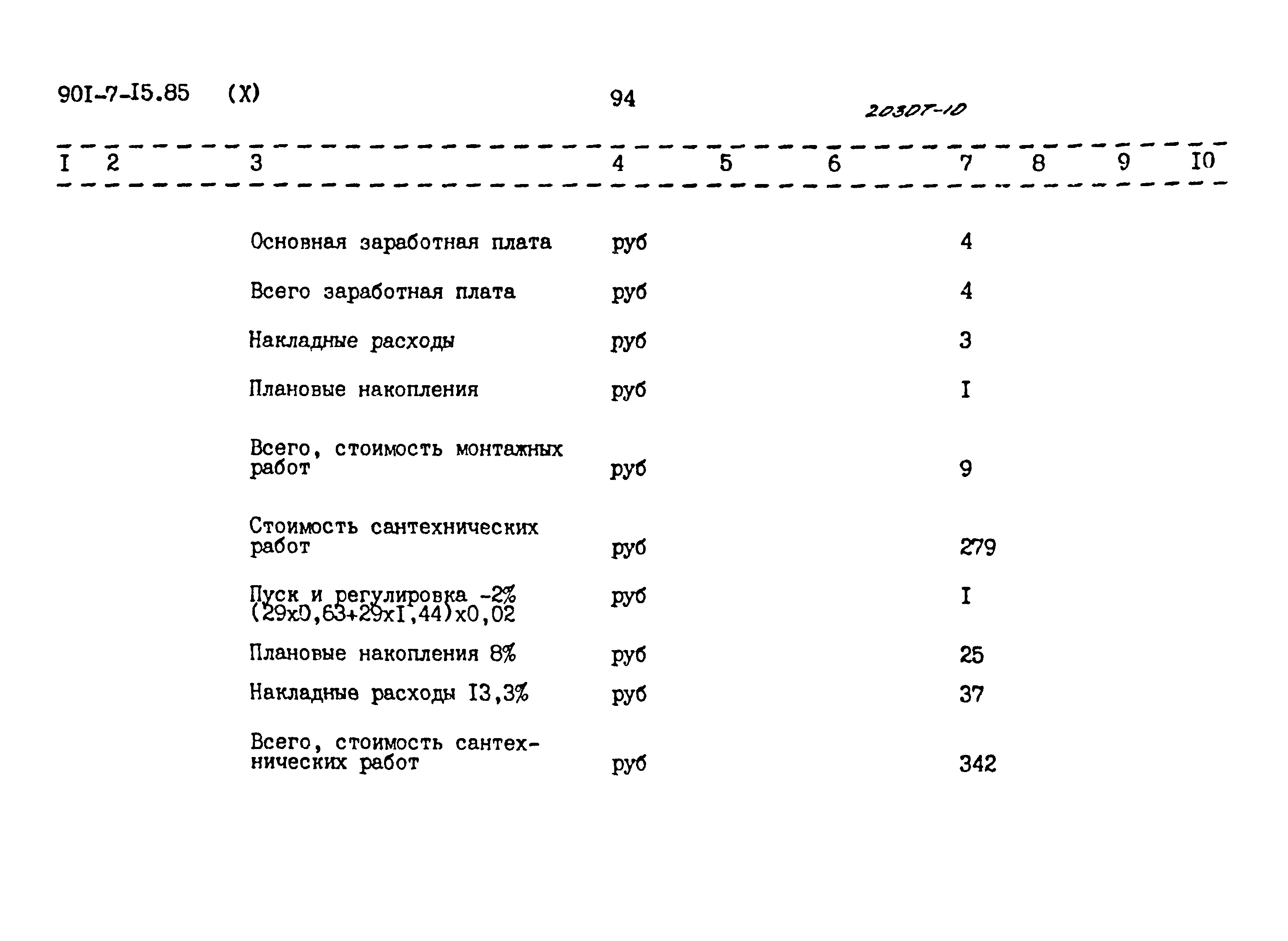 Типовой проект 901-7-15.85