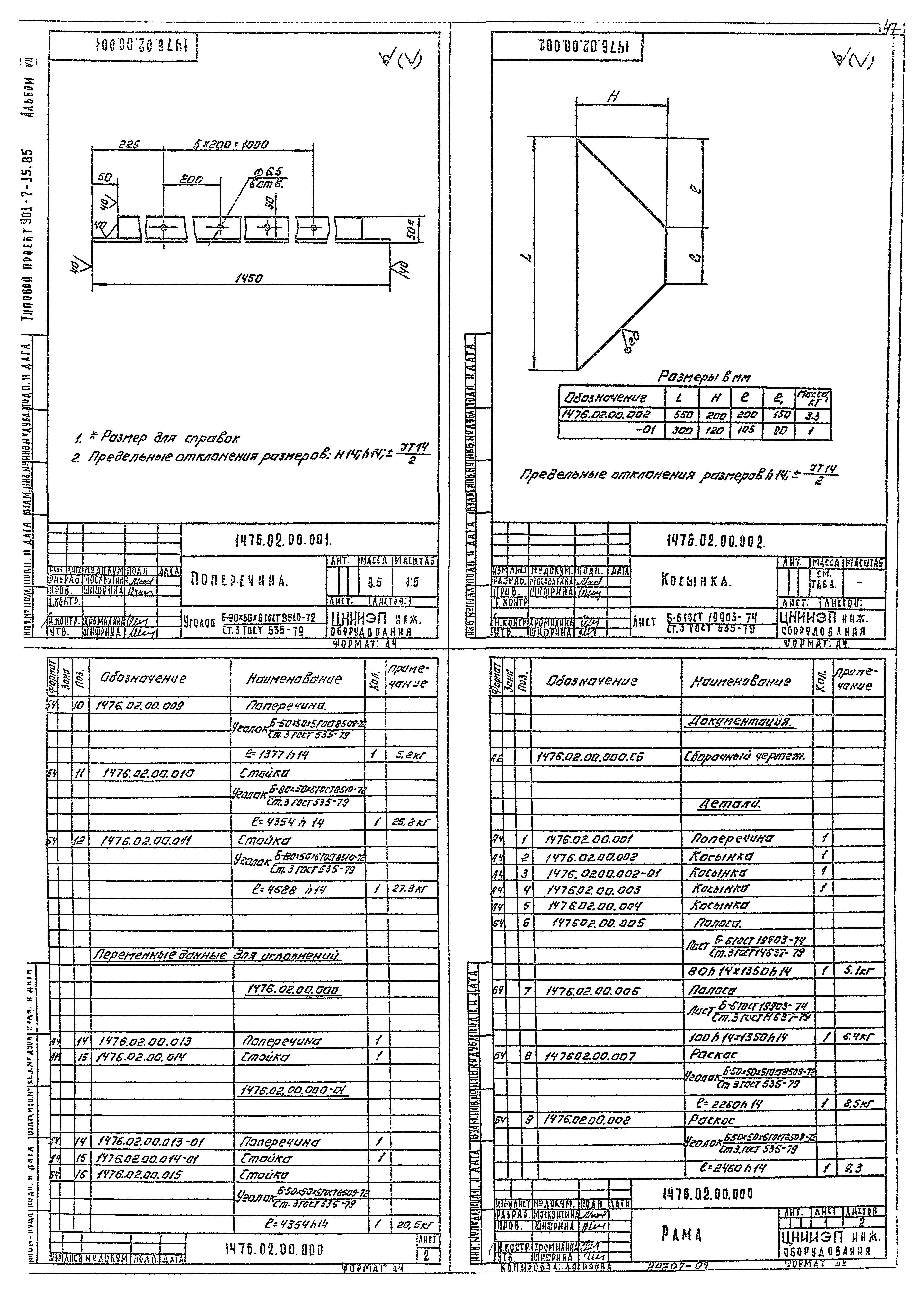 Типовой проект 901-7-15.85