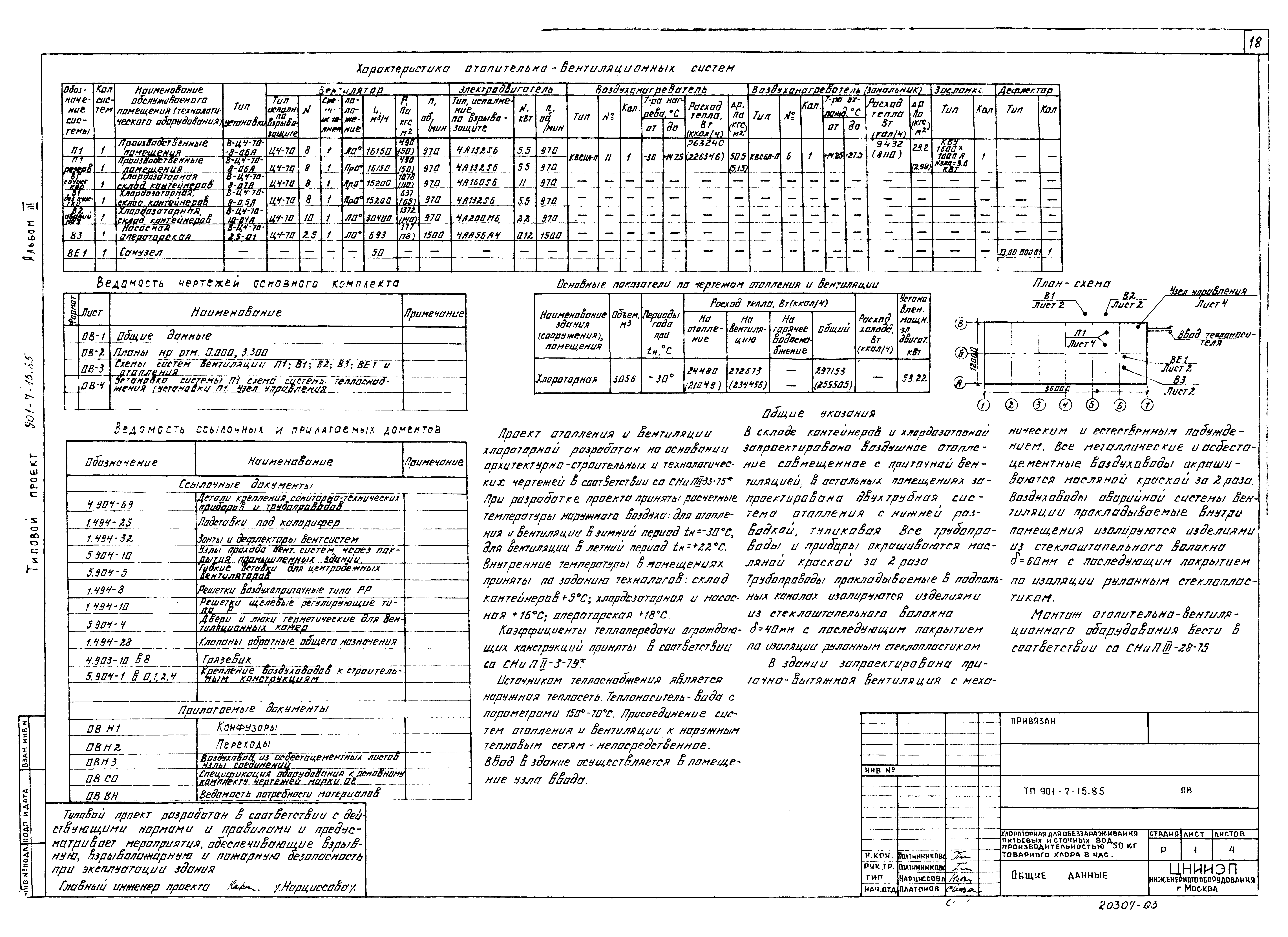 Типовой проект 901-7-15.85