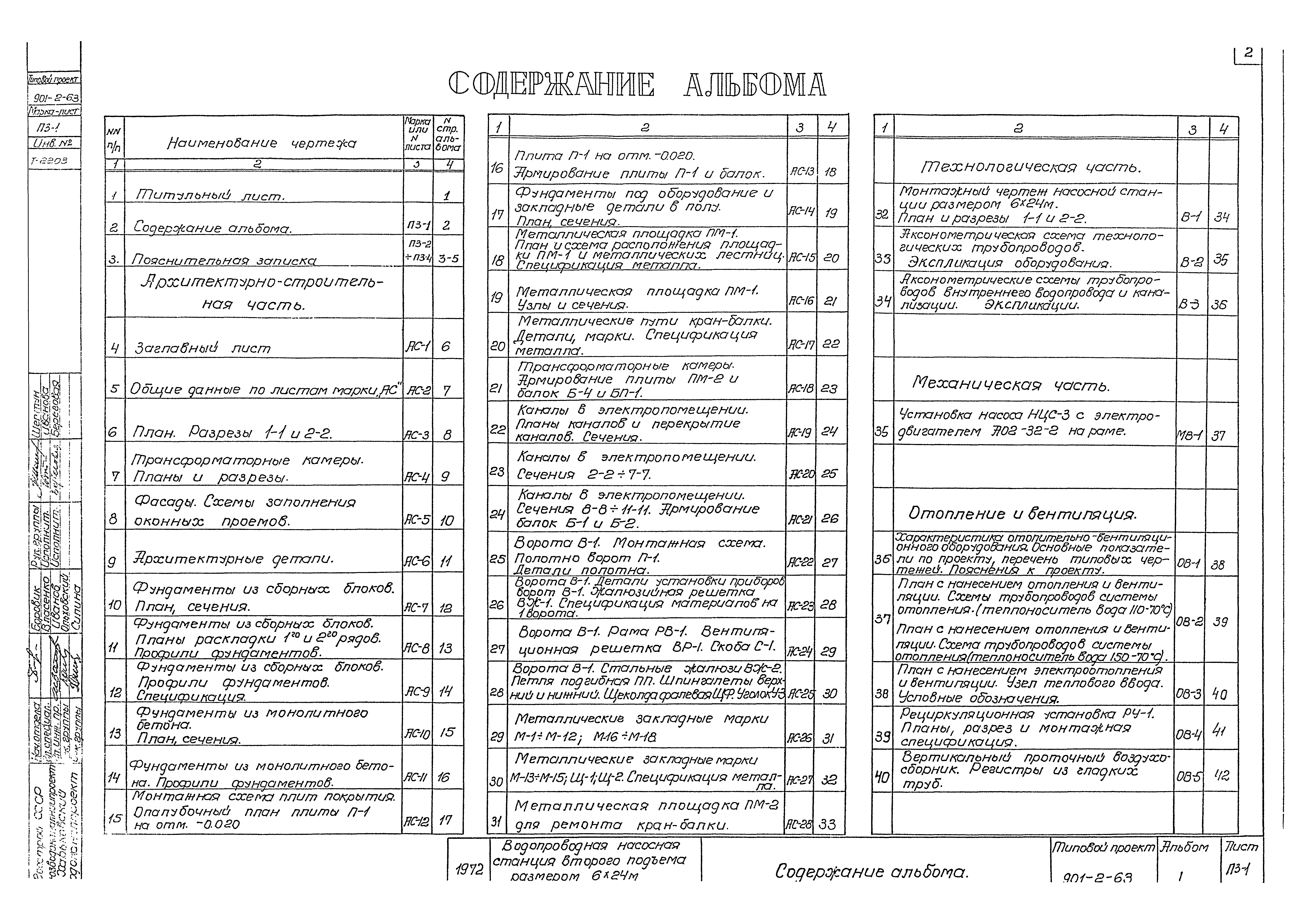 Типовой проект 901-2-63