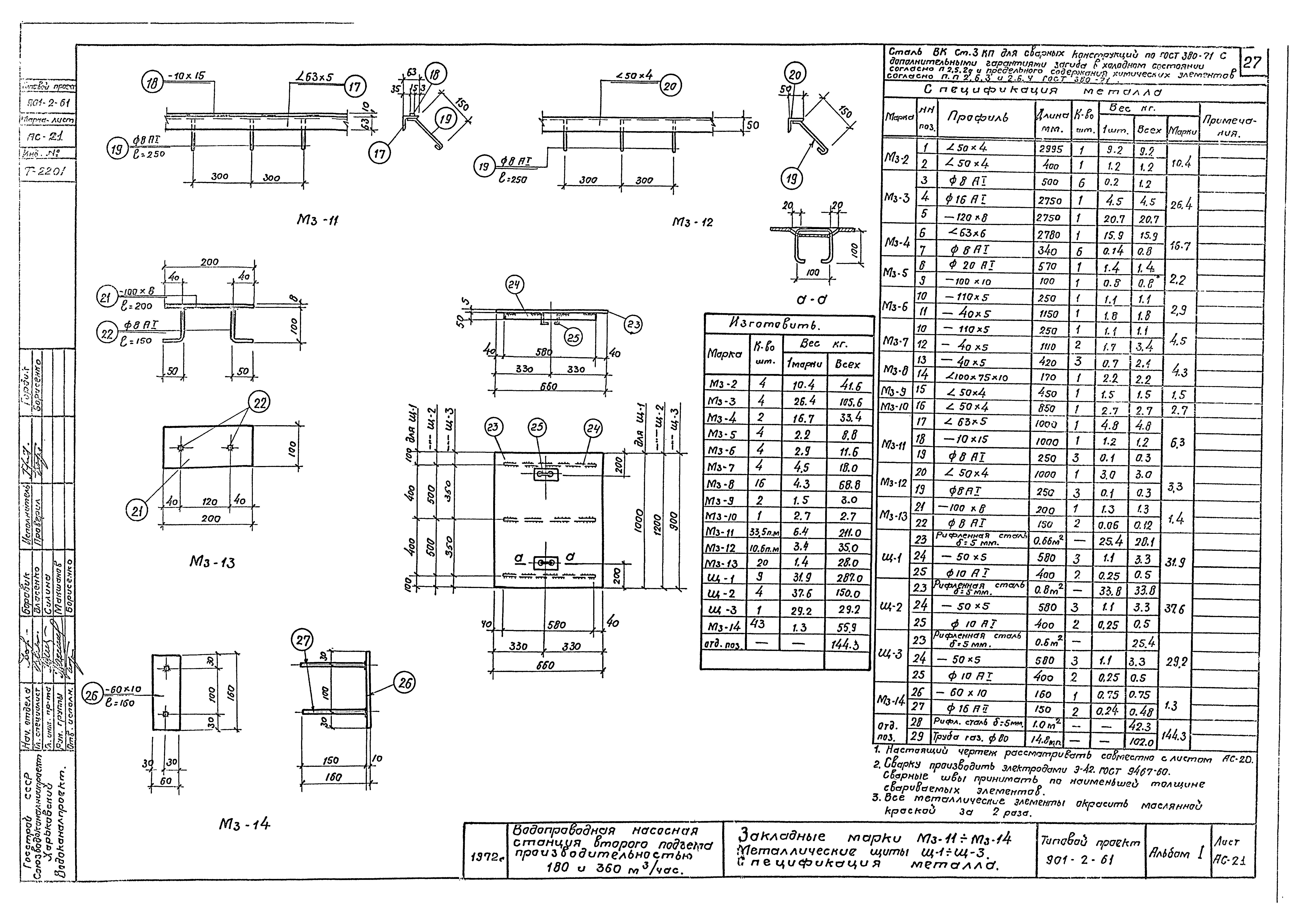 Типовой проект 901-2-61