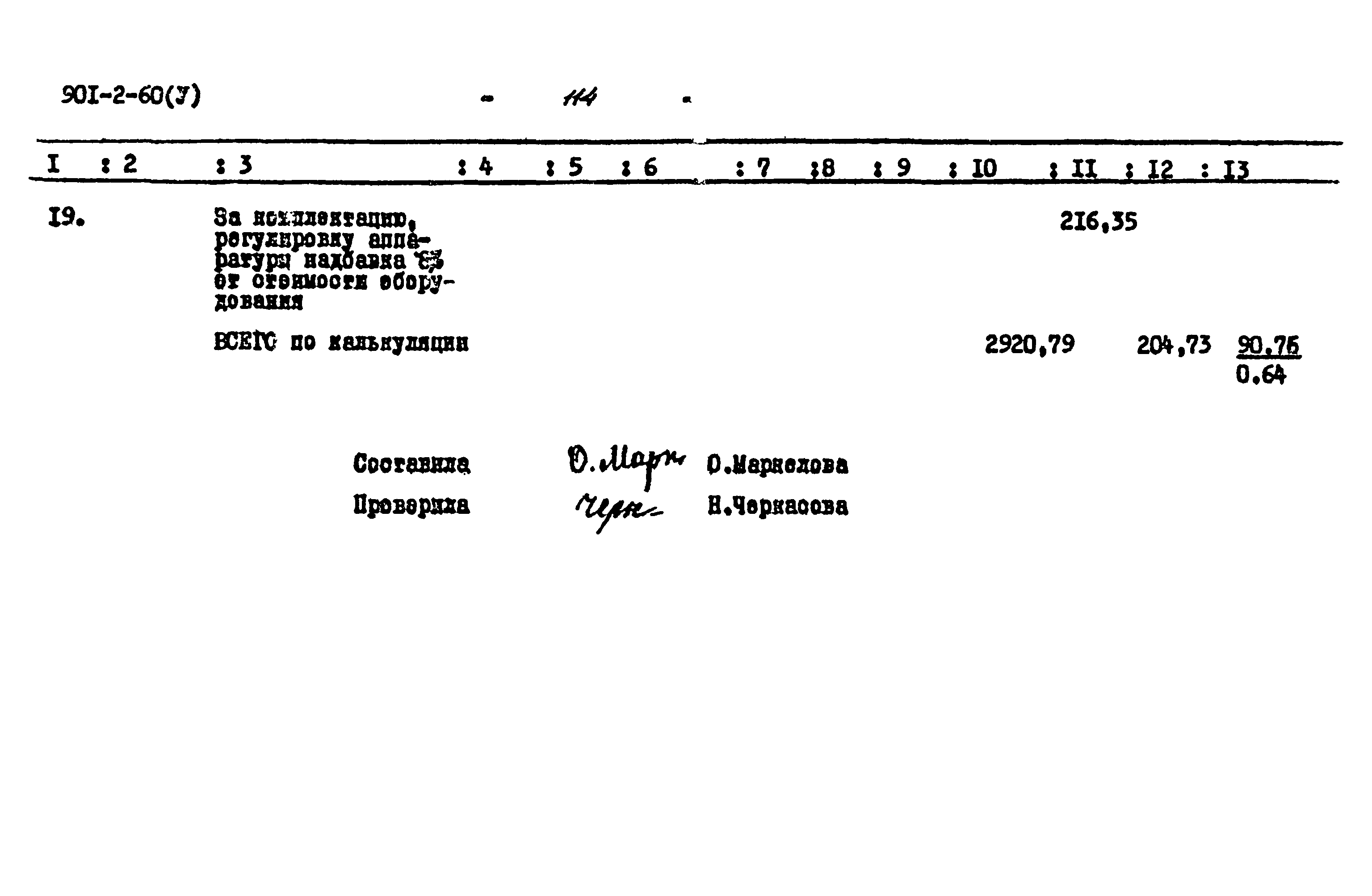 Типовой проект 901-2-60