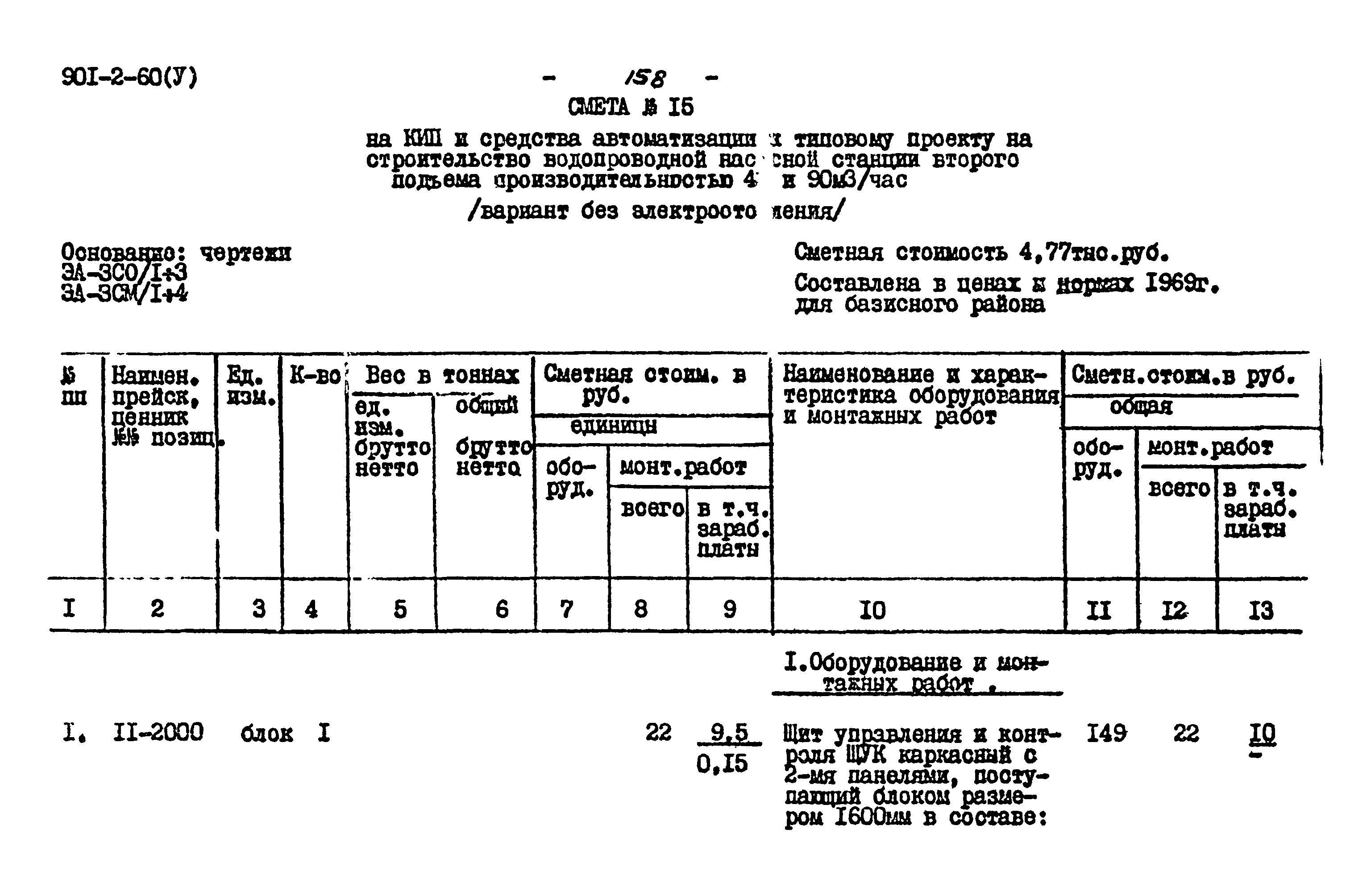 Типовой проект 901-2-60