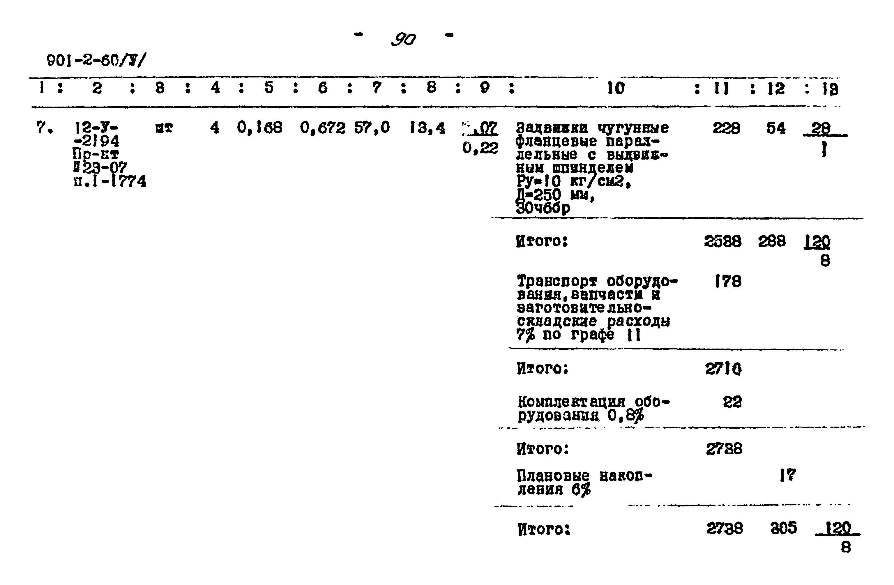 Типовой проект 901-2-60