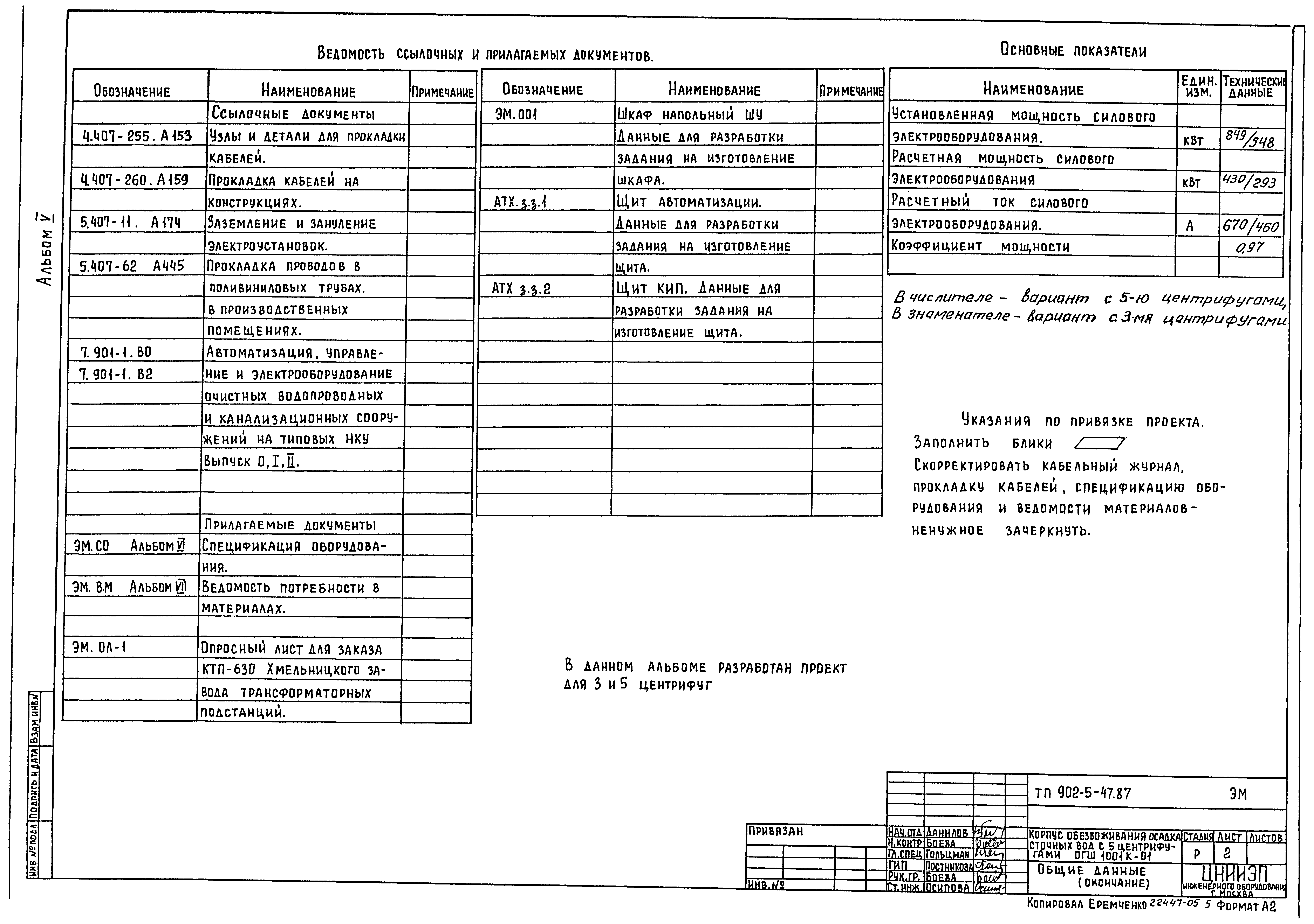 Типовой проект 902-5-47.87