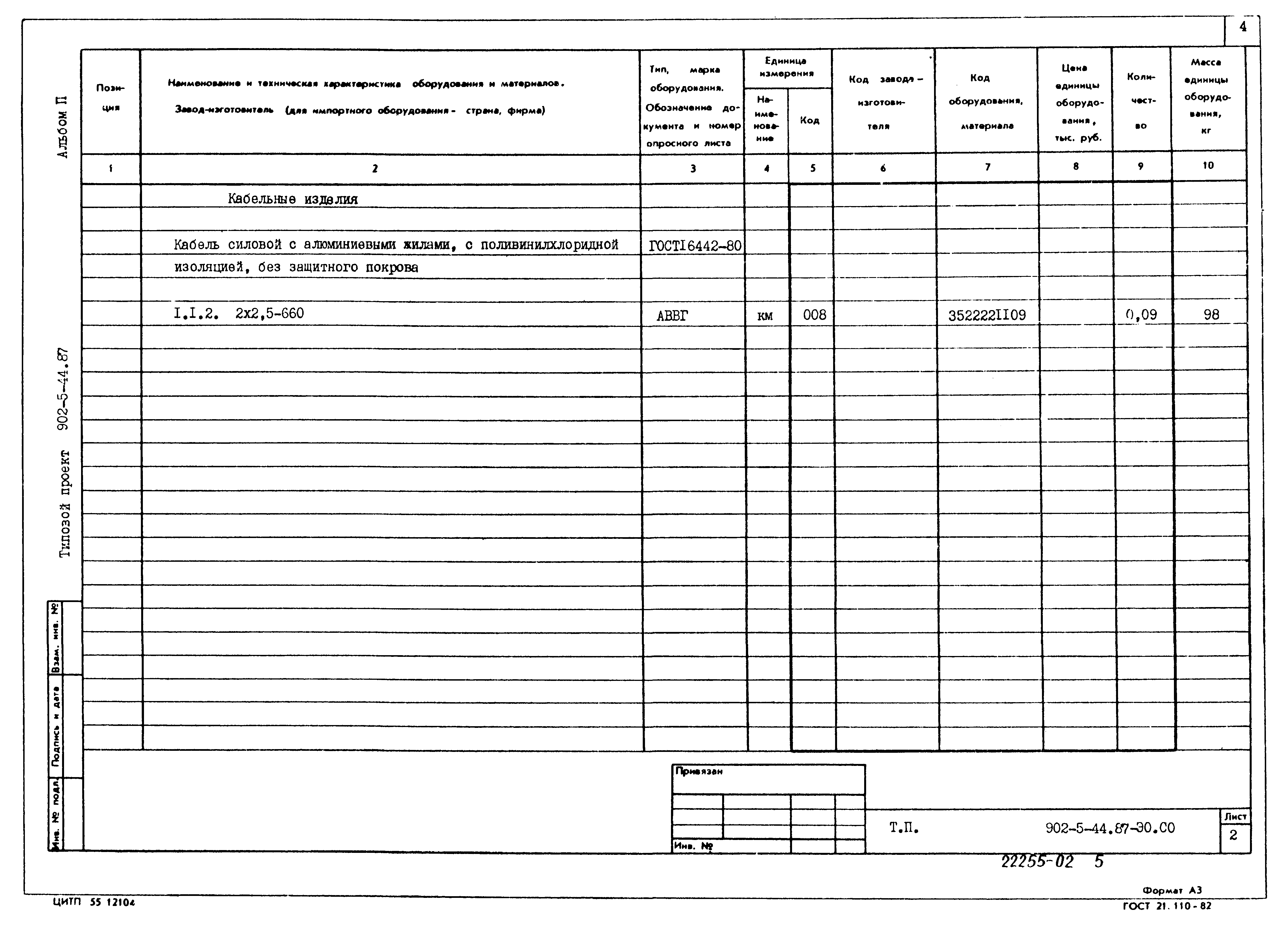Типовой проект 902-5-44.87
