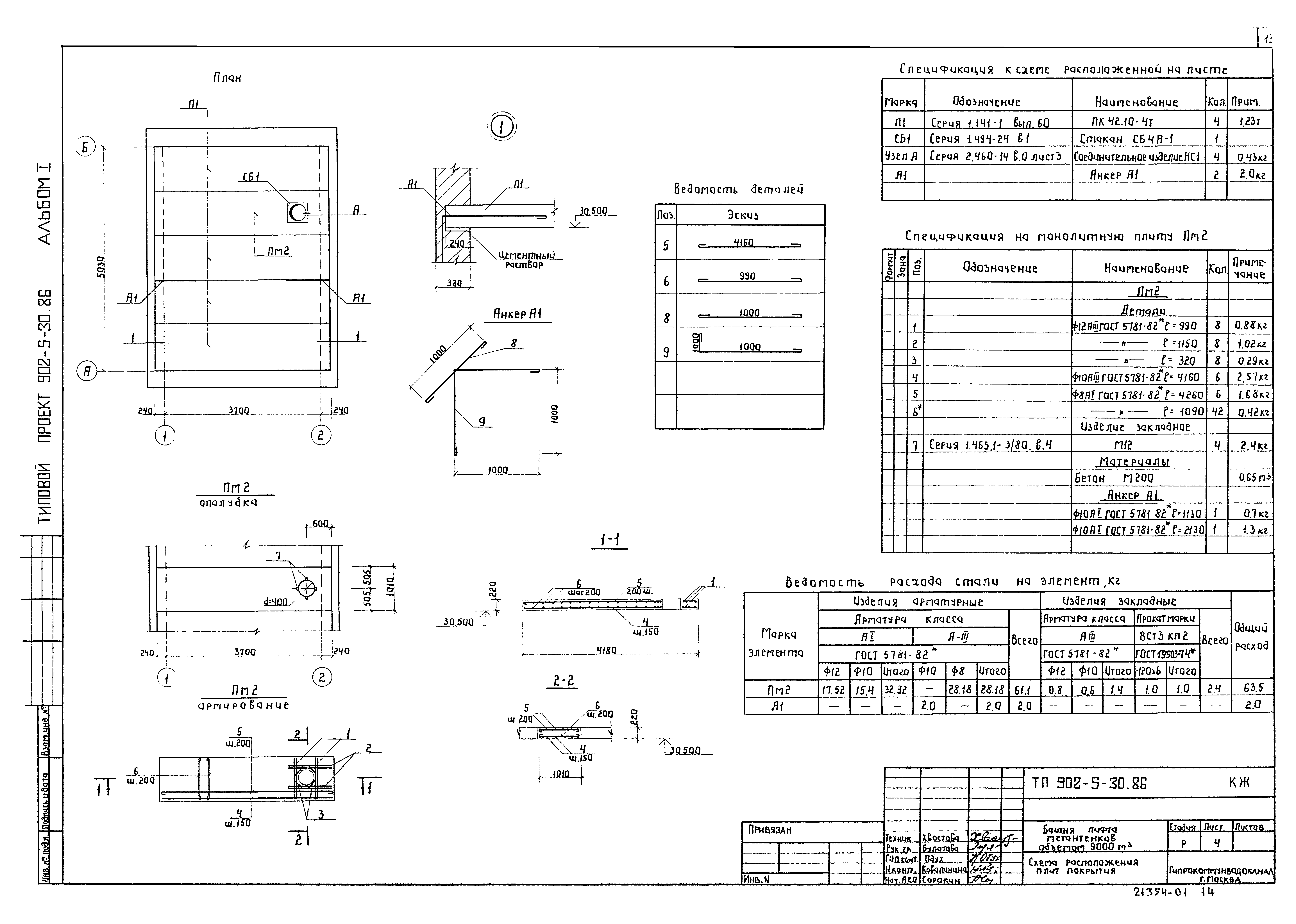 Типовой проект 902-5-30.86