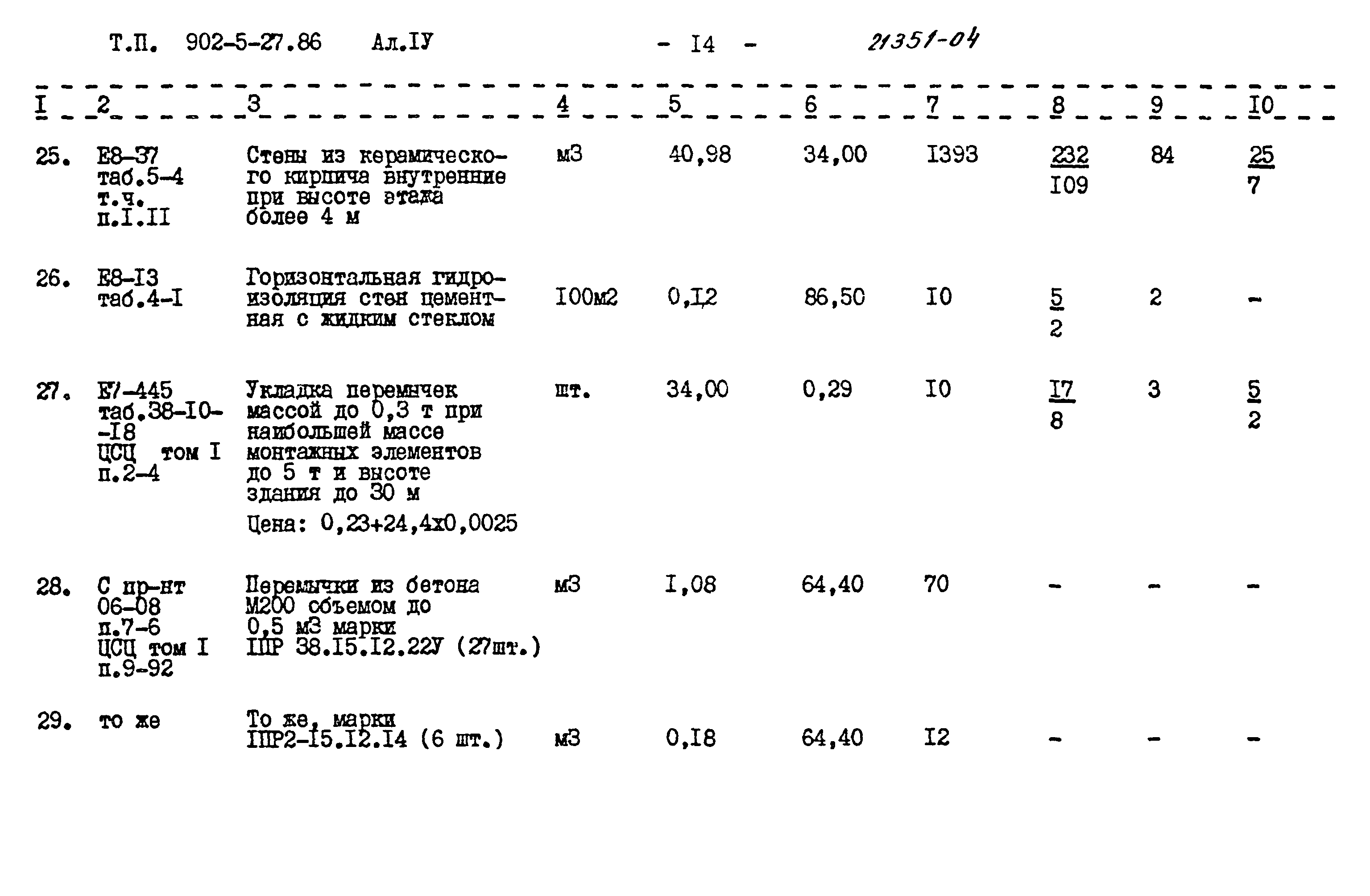 Типовой проект 902-5-27.86