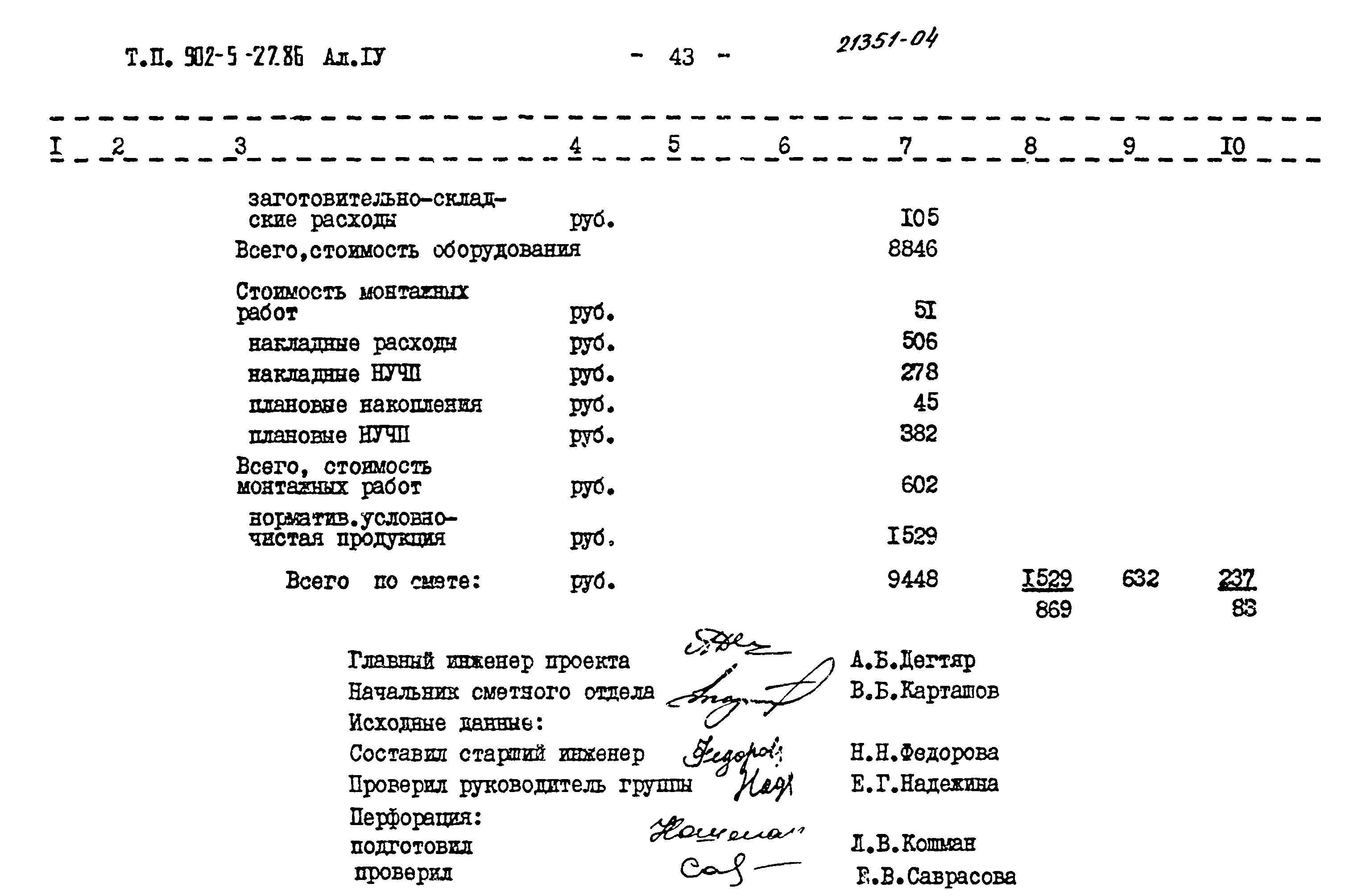 Типовой проект 902-5-27.86