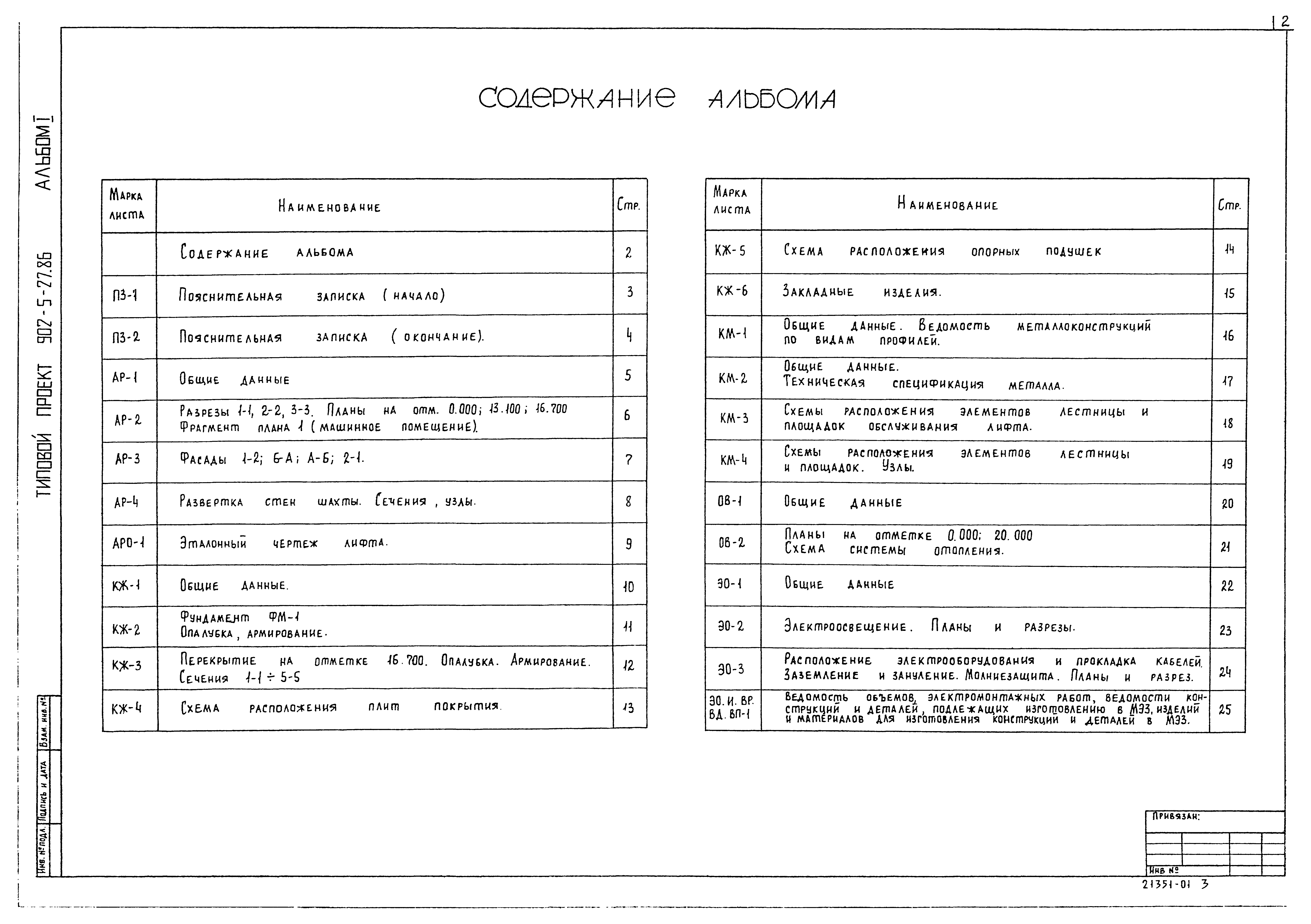 Типовой проект 902-5-27.86