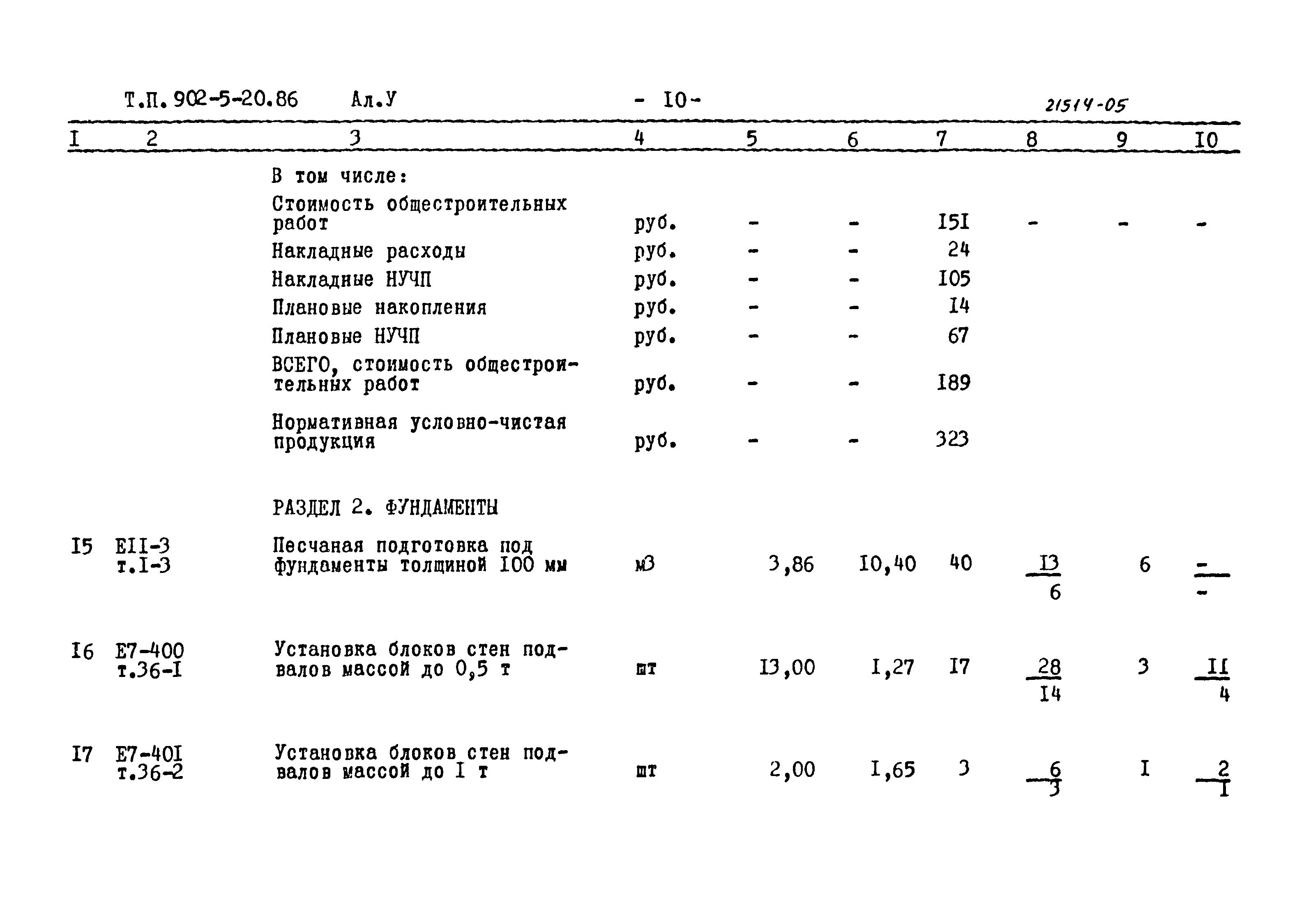 Типовой проект 902-5-20.86