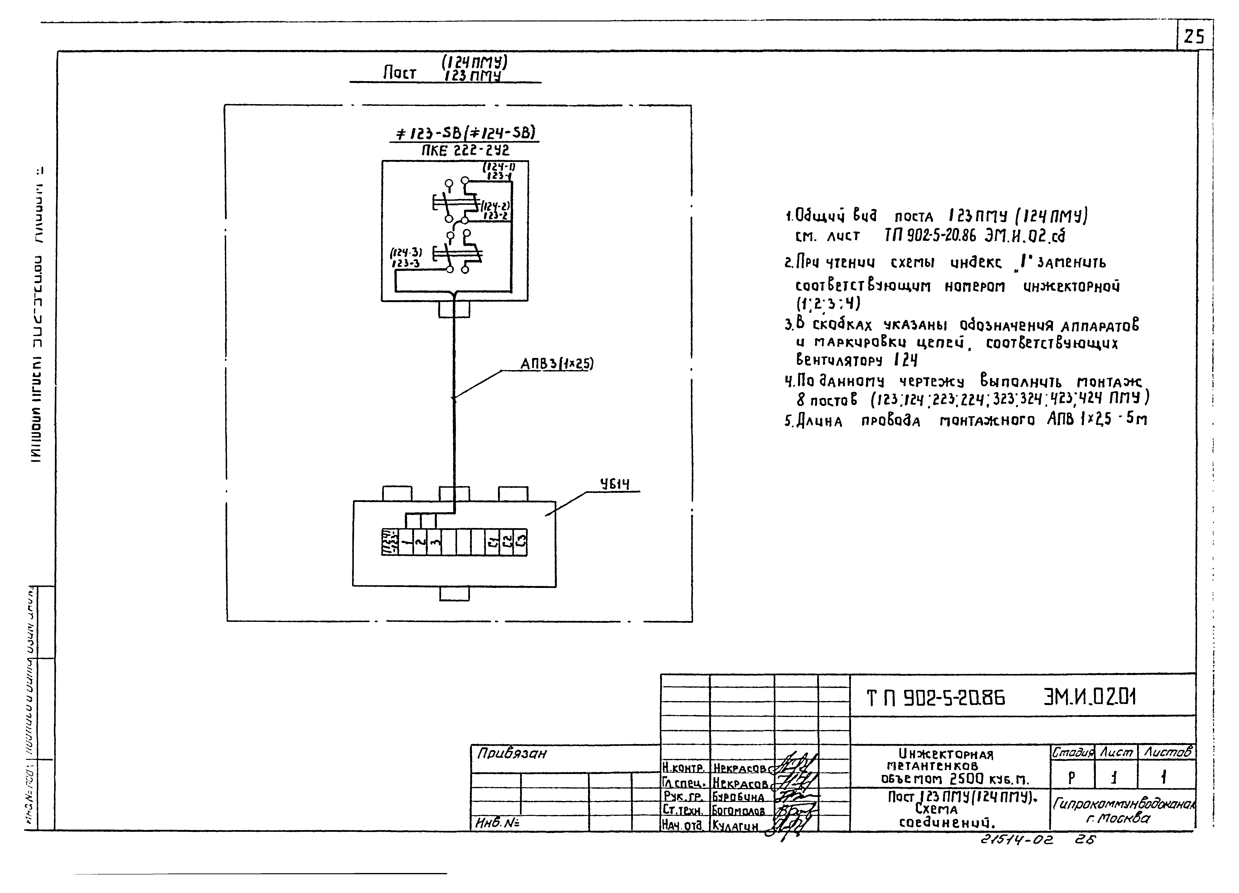 Типовой проект 902-5-20.86