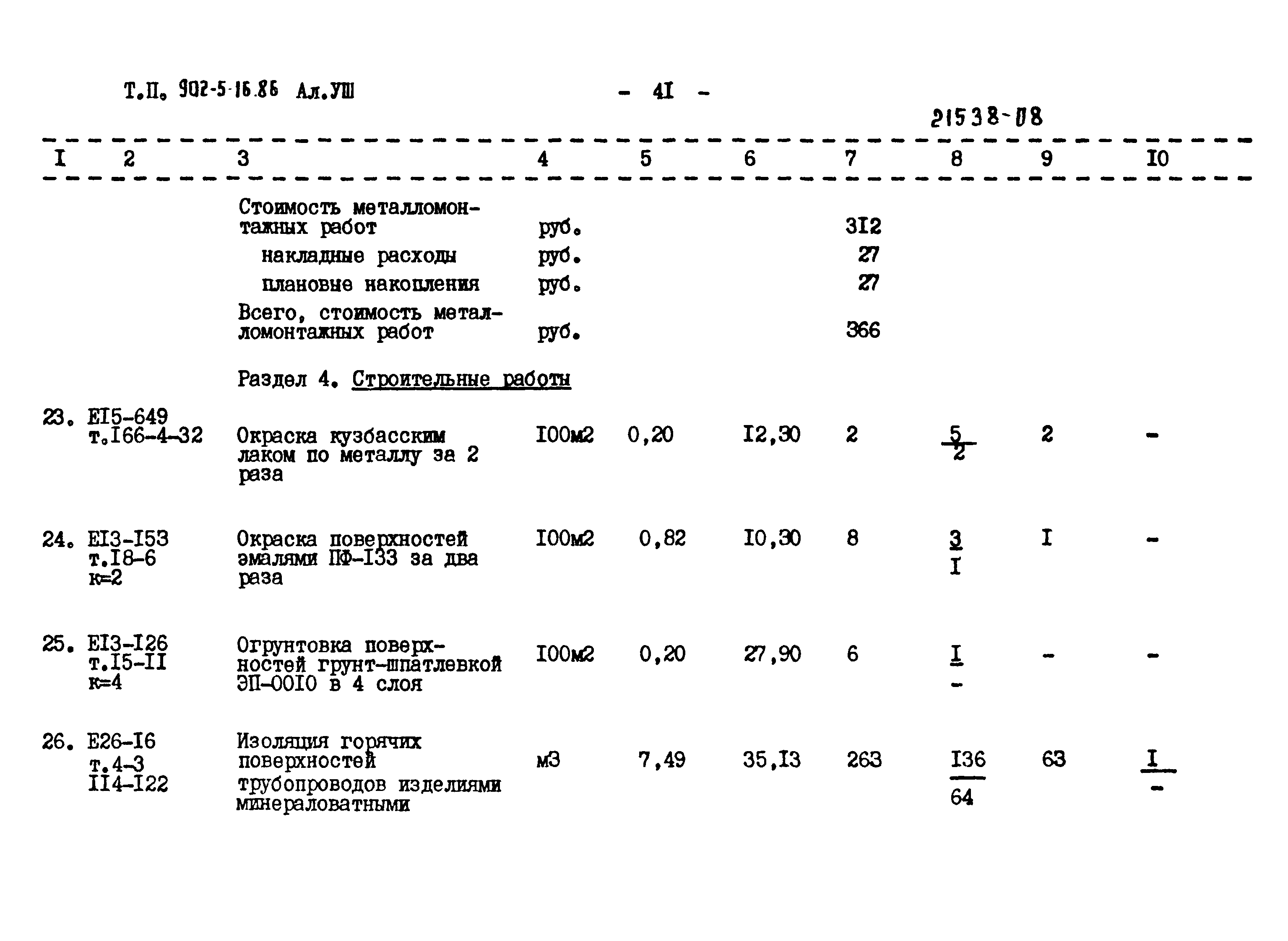 Типовой проект 902-5-16.86