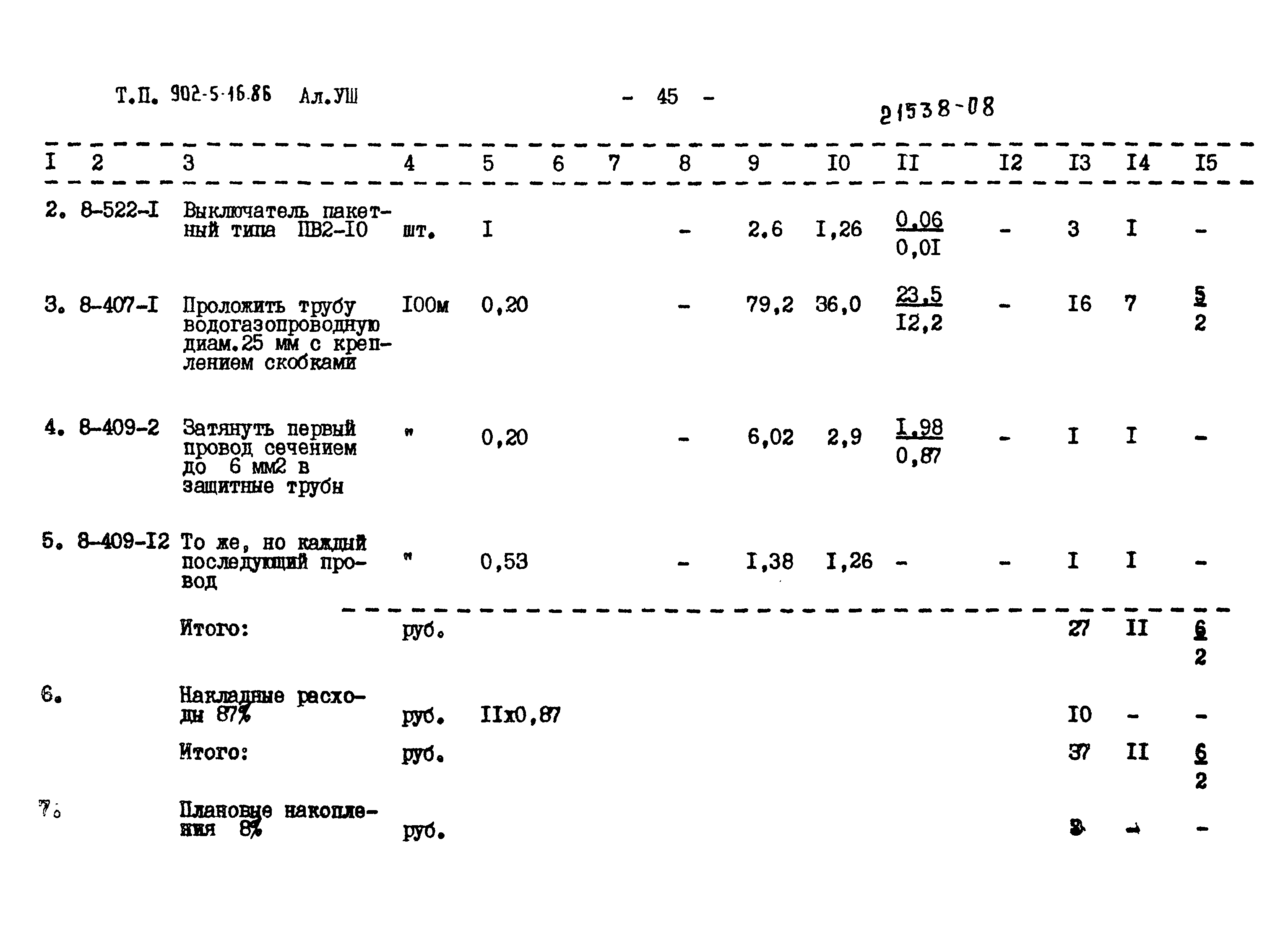Типовой проект 902-5-16.86