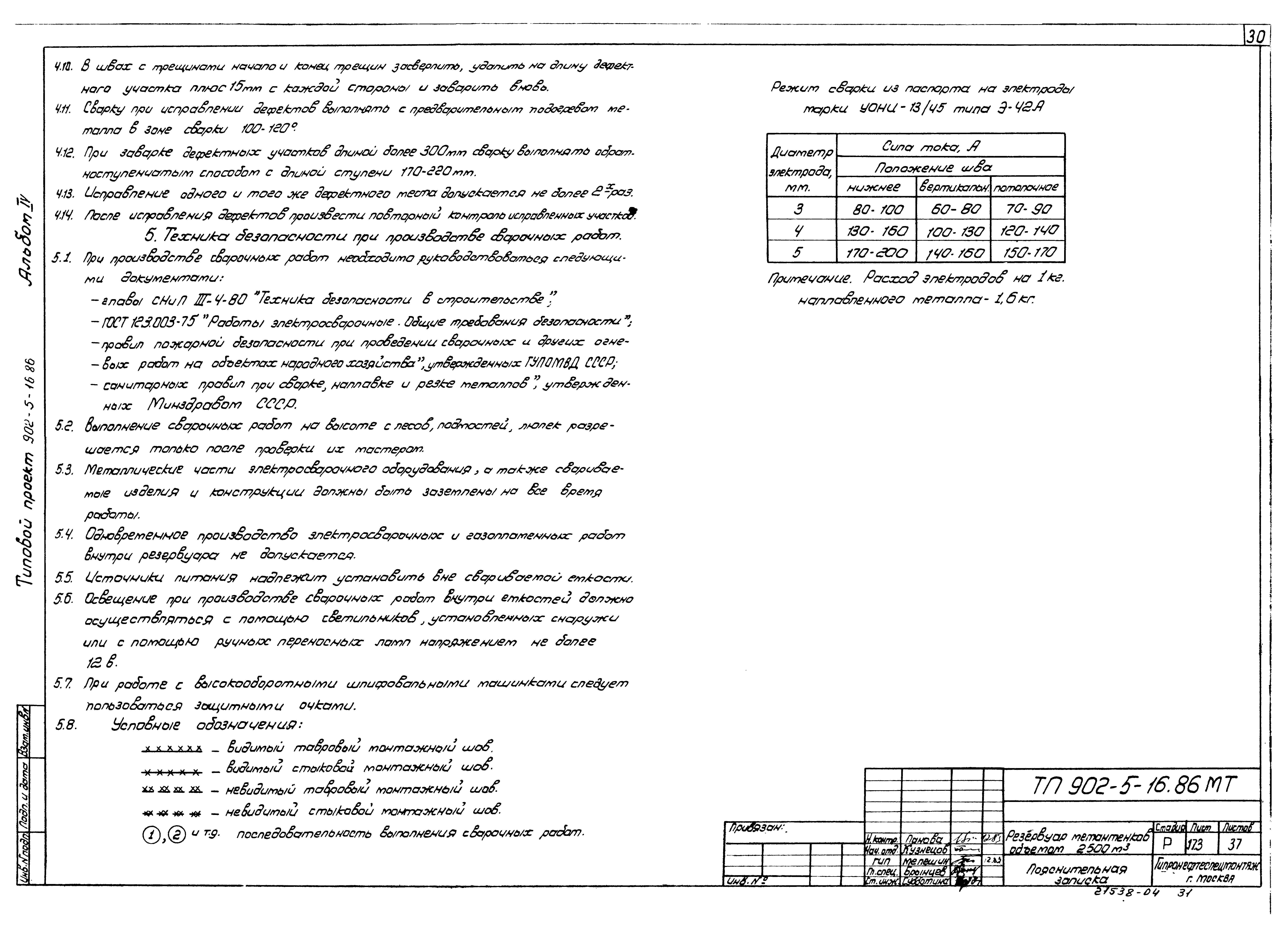 Типовой проект 902-5-16.86