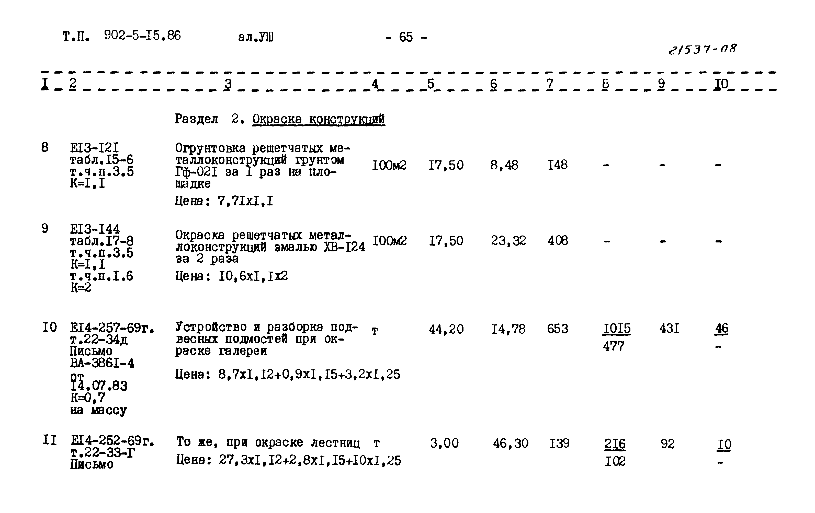Типовой проект 902-5-15.86