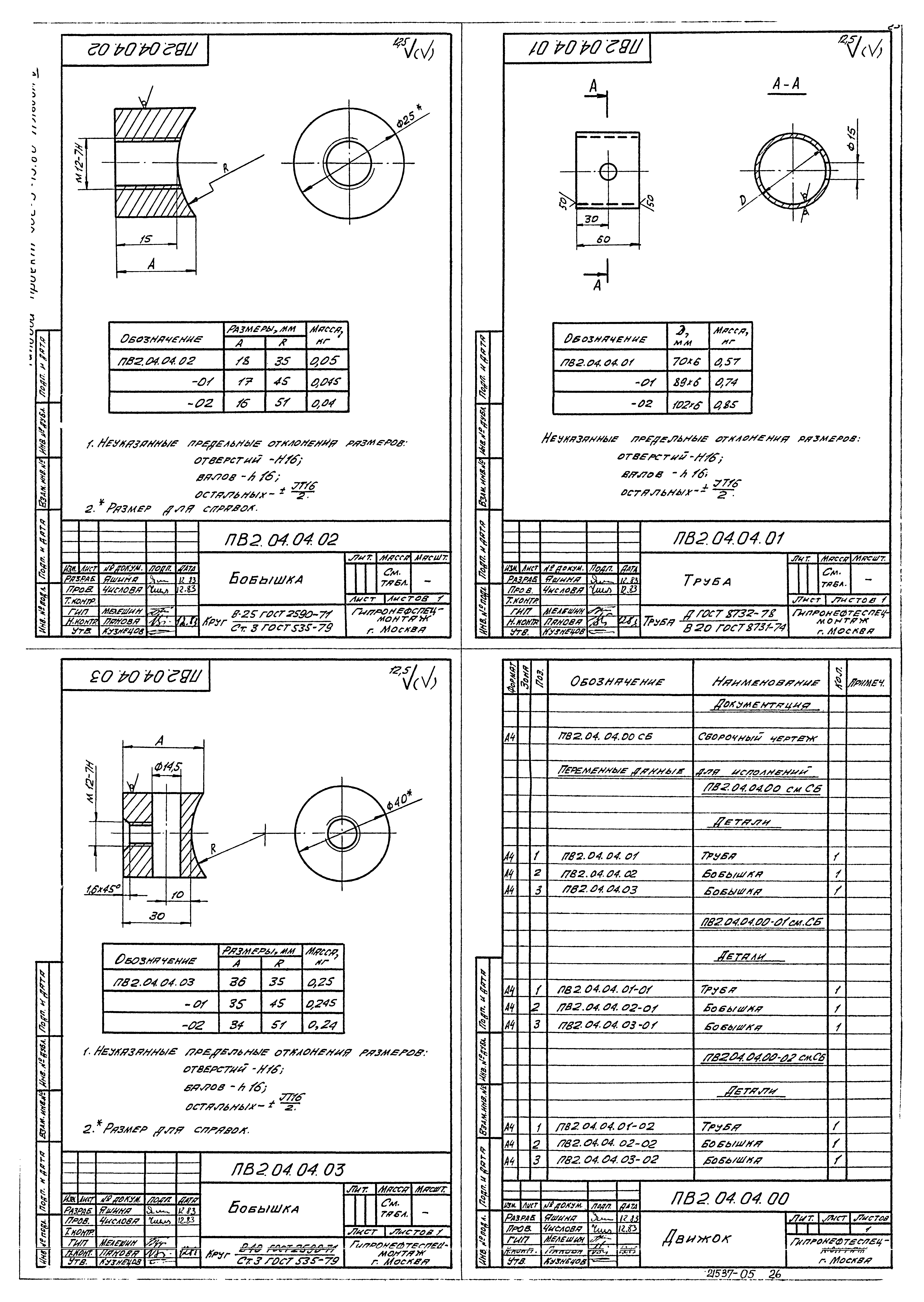 Типовой проект 902-5-15.86