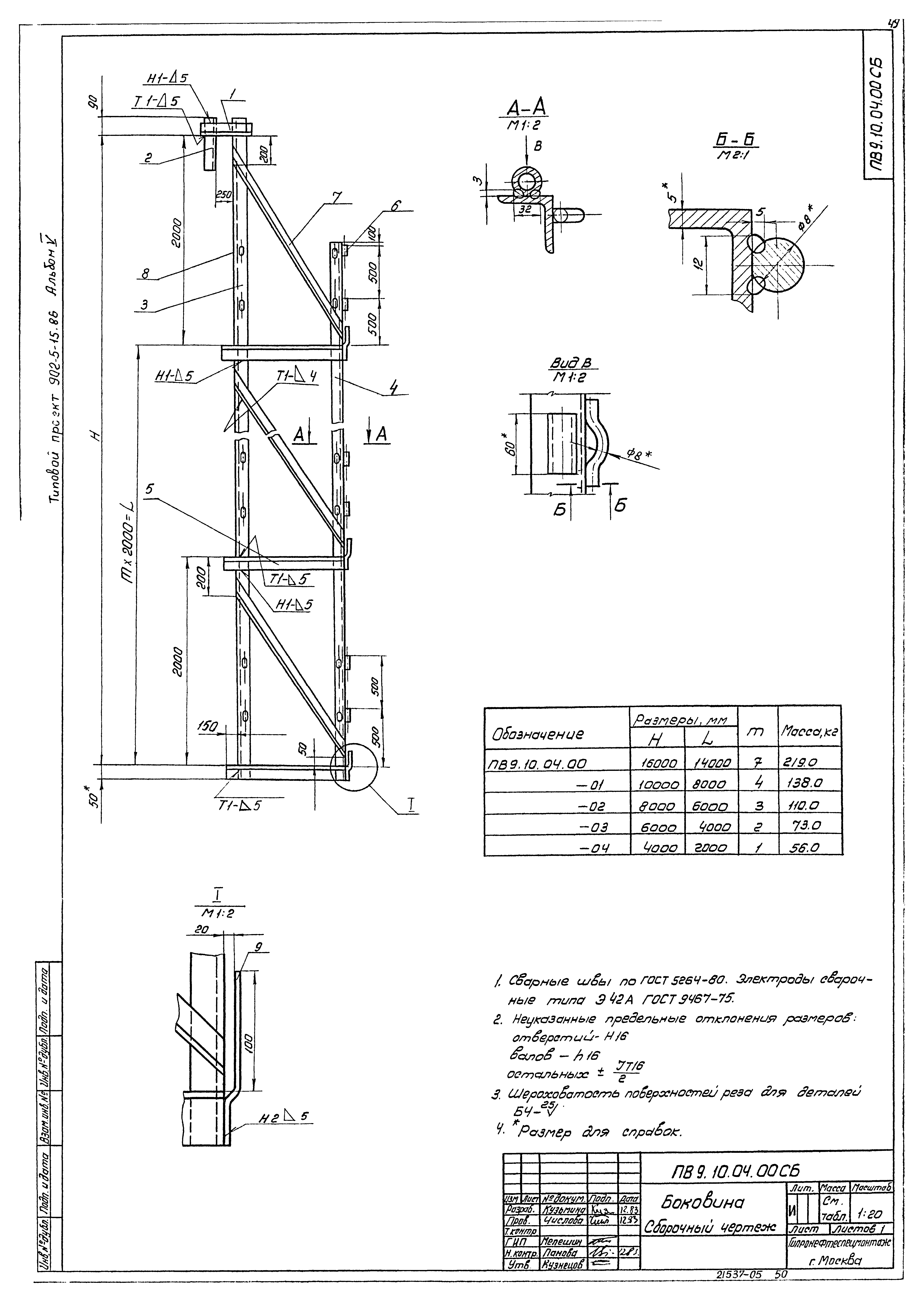 Типовой проект 902-5-15.86