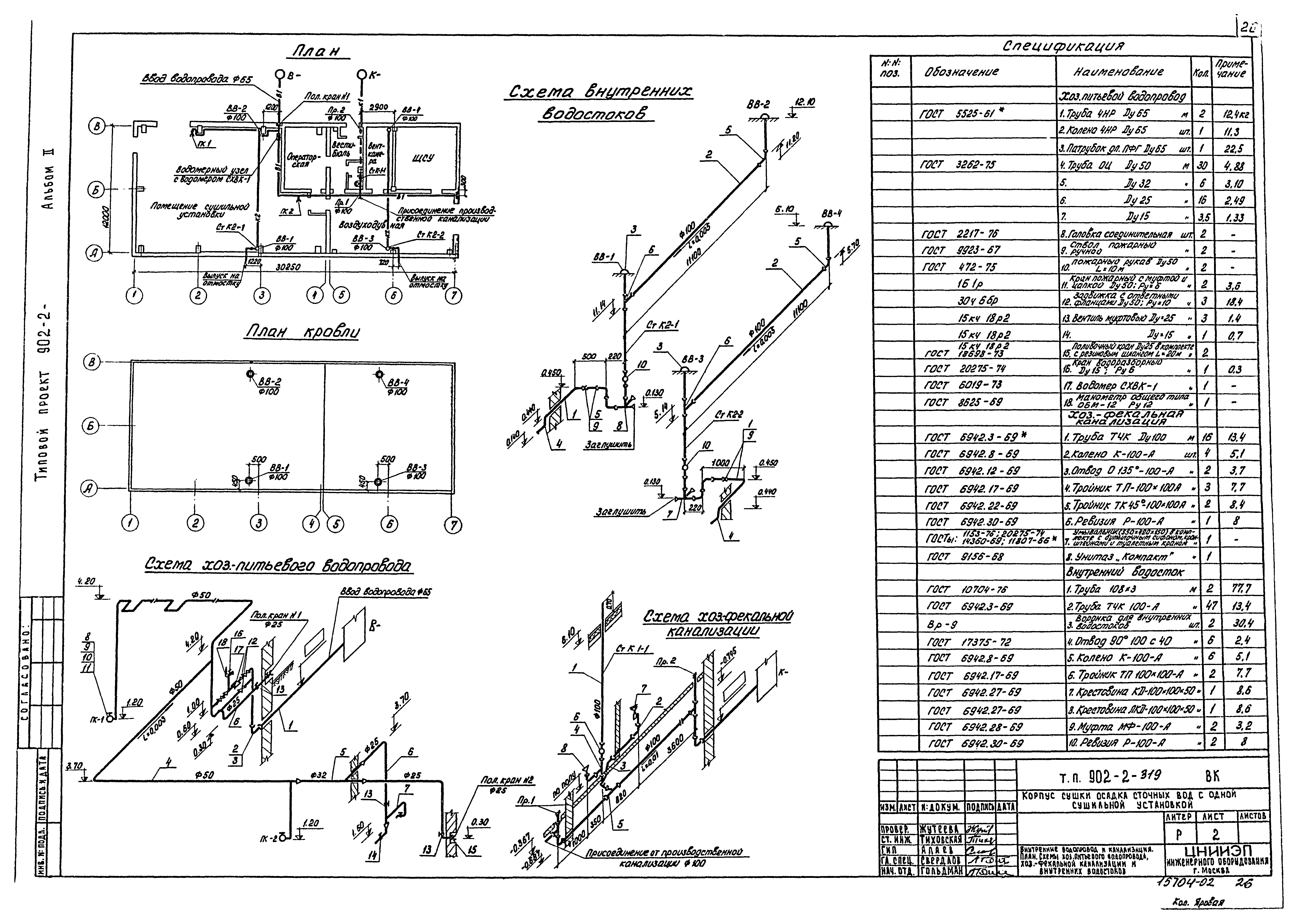 Типовой проект 902-2-319