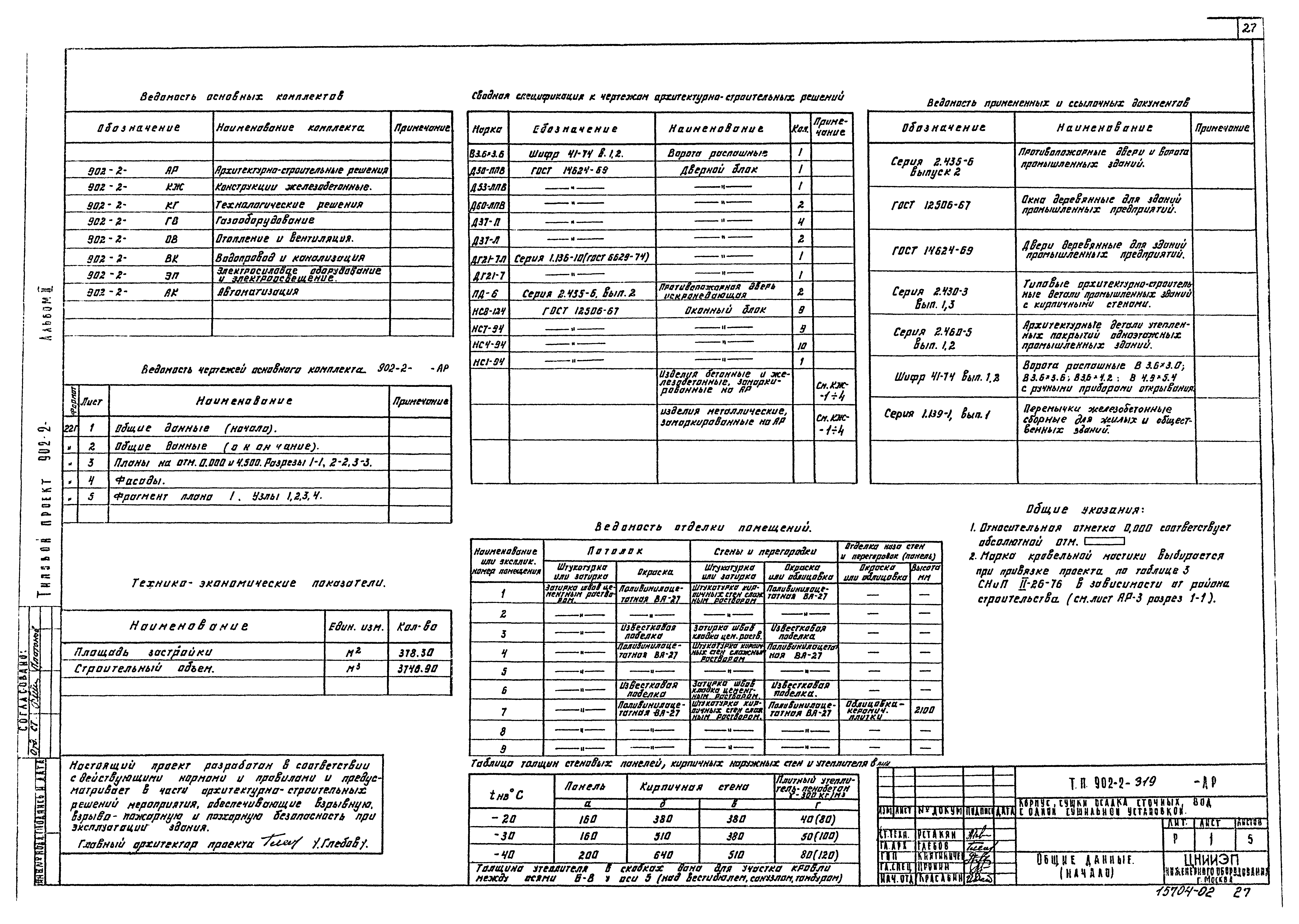 Типовой проект 902-2-319