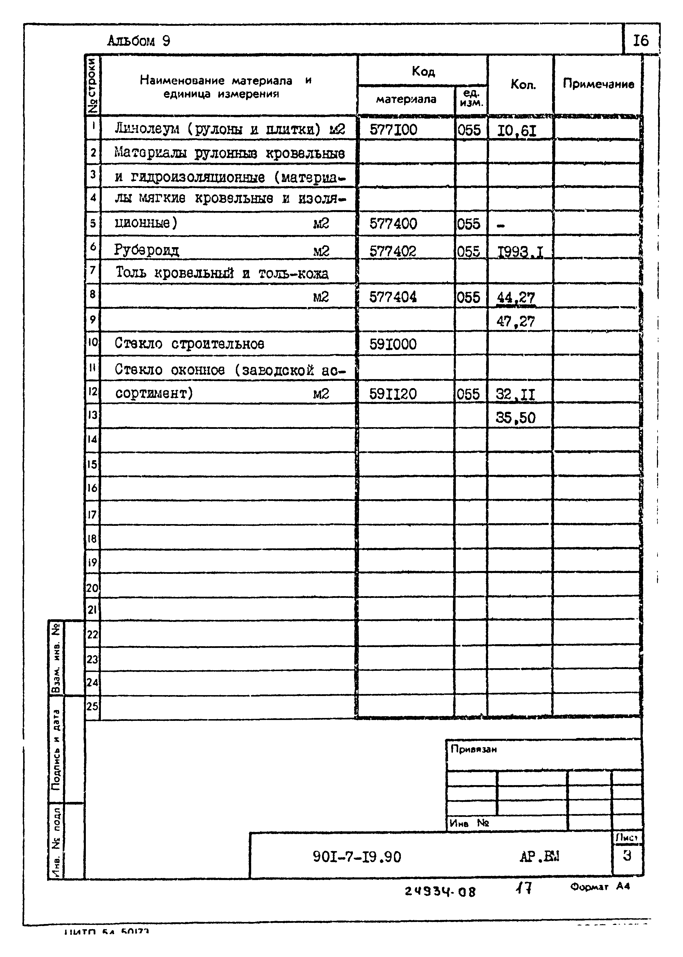 Типовой проект 901-7-19.90