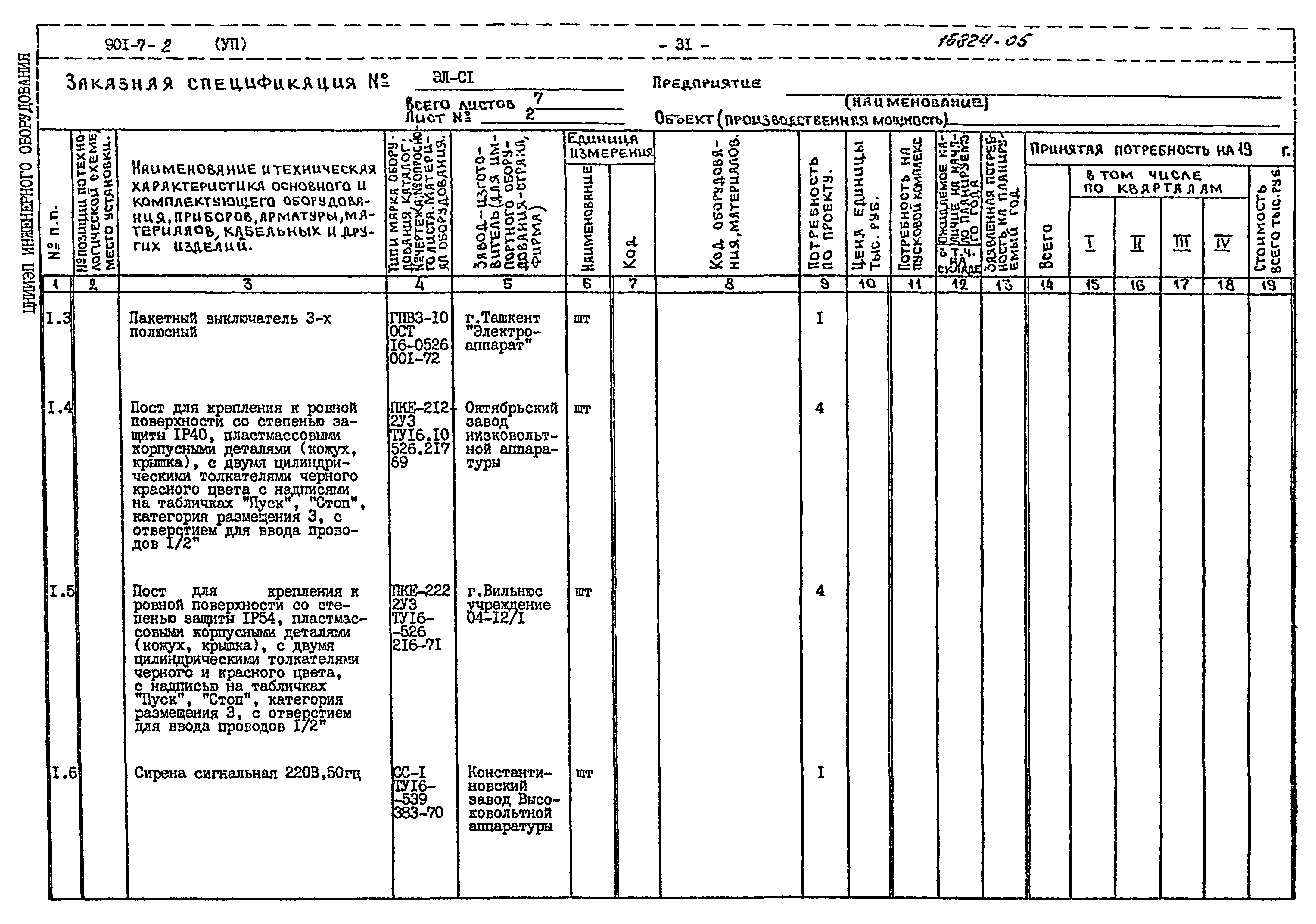 Типовой проект 901-7-2