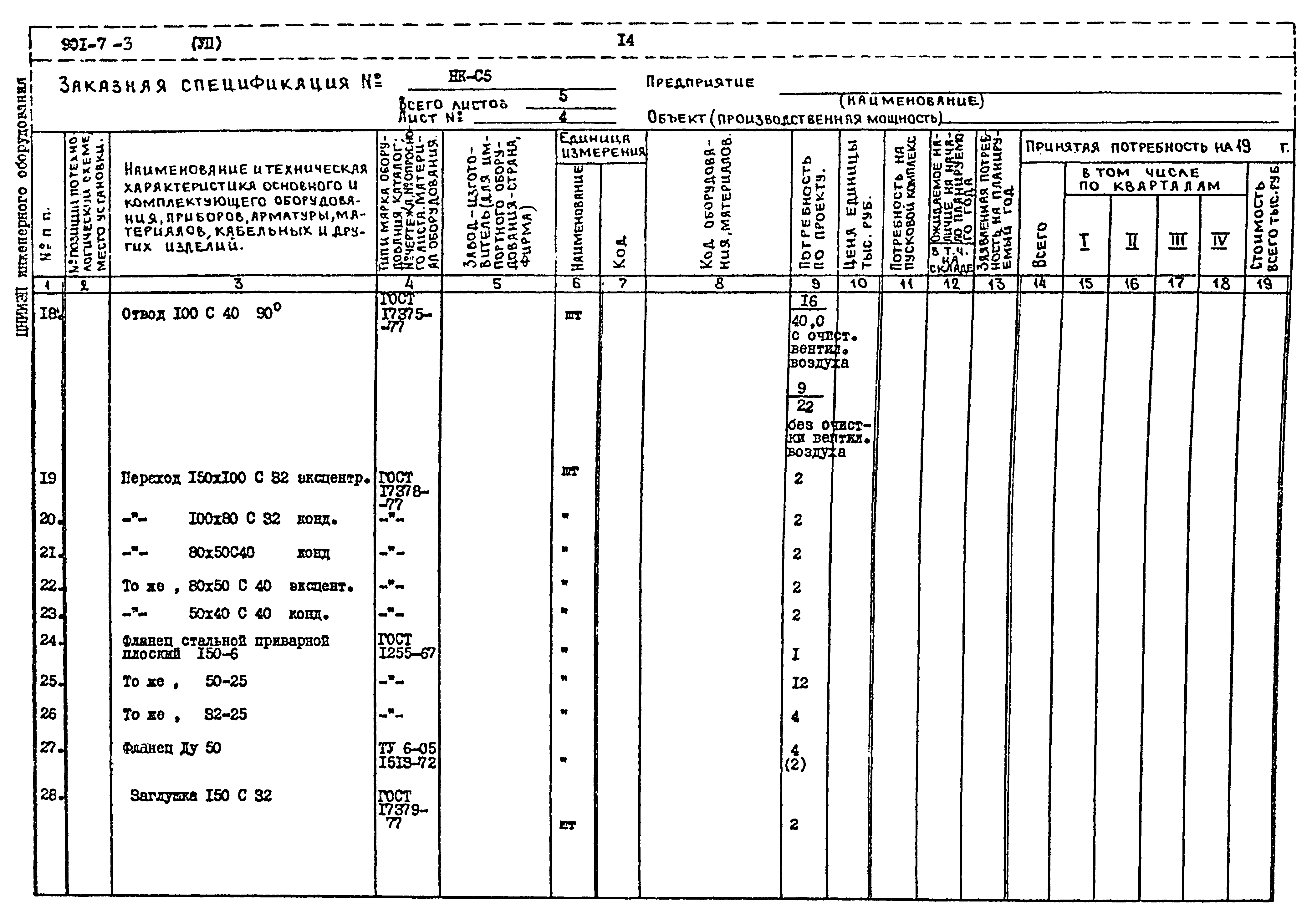 Типовой проект 901-7-3