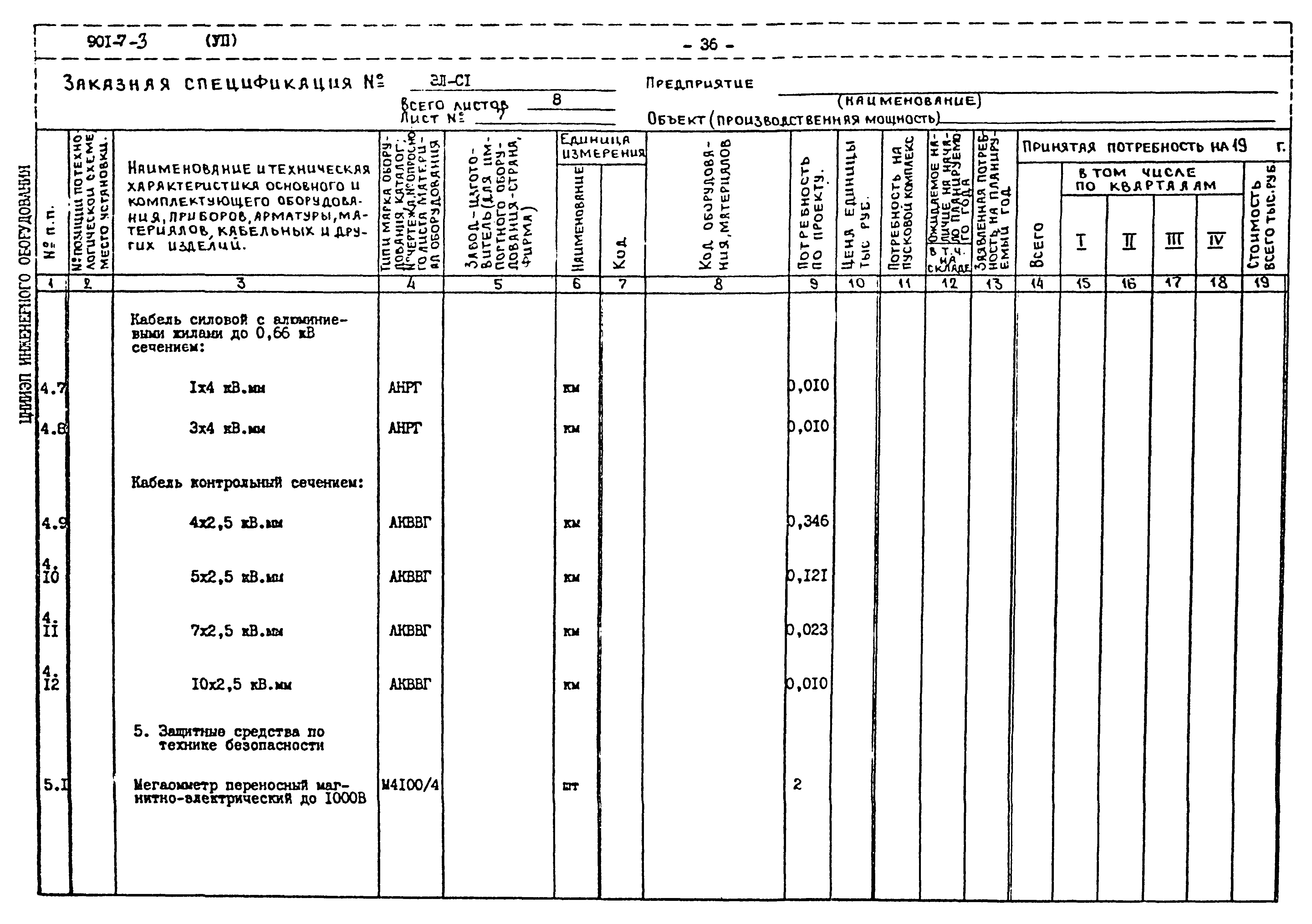 Типовой проект 901-7-3
