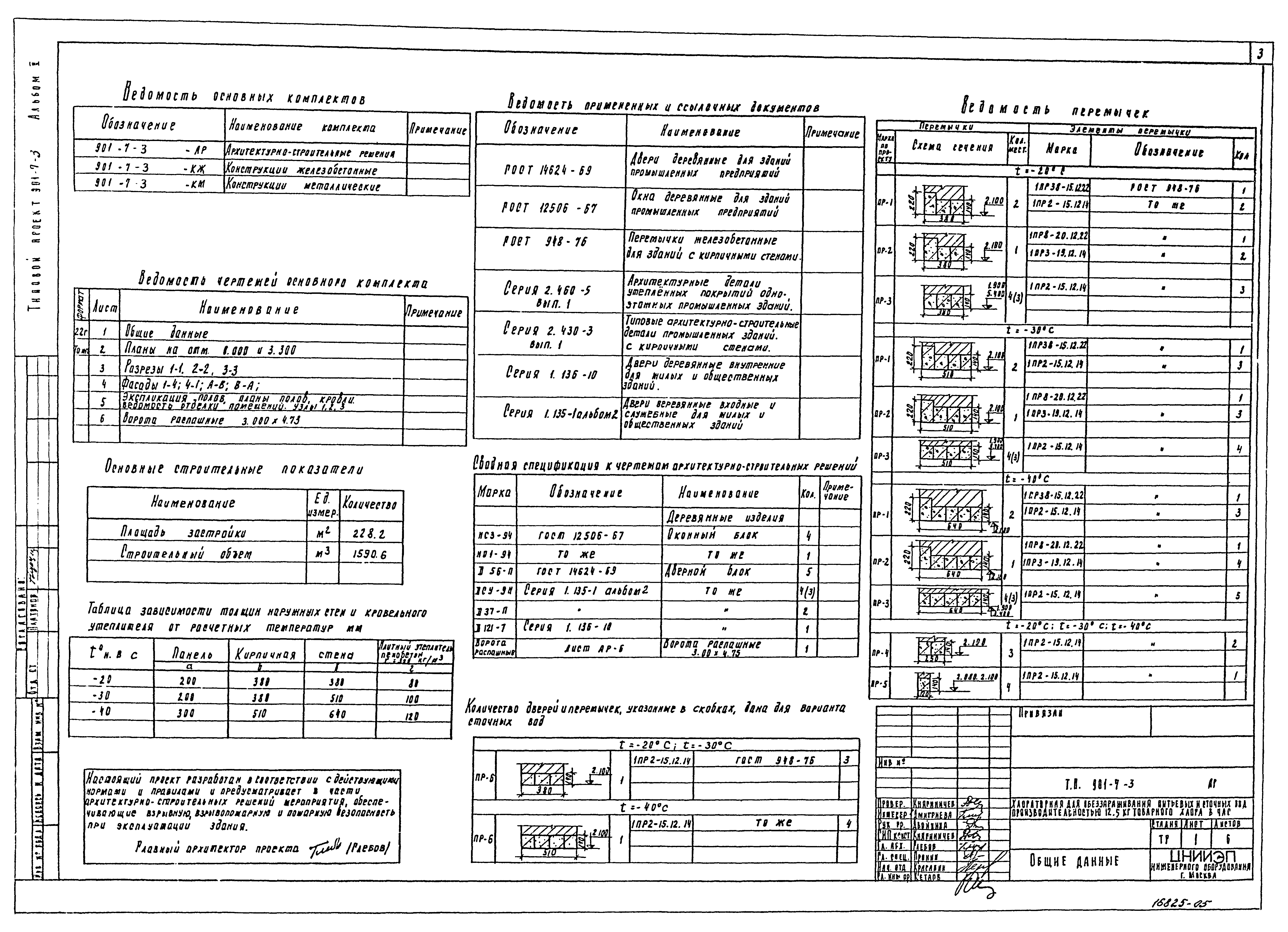 Типовой проект 901-7-3