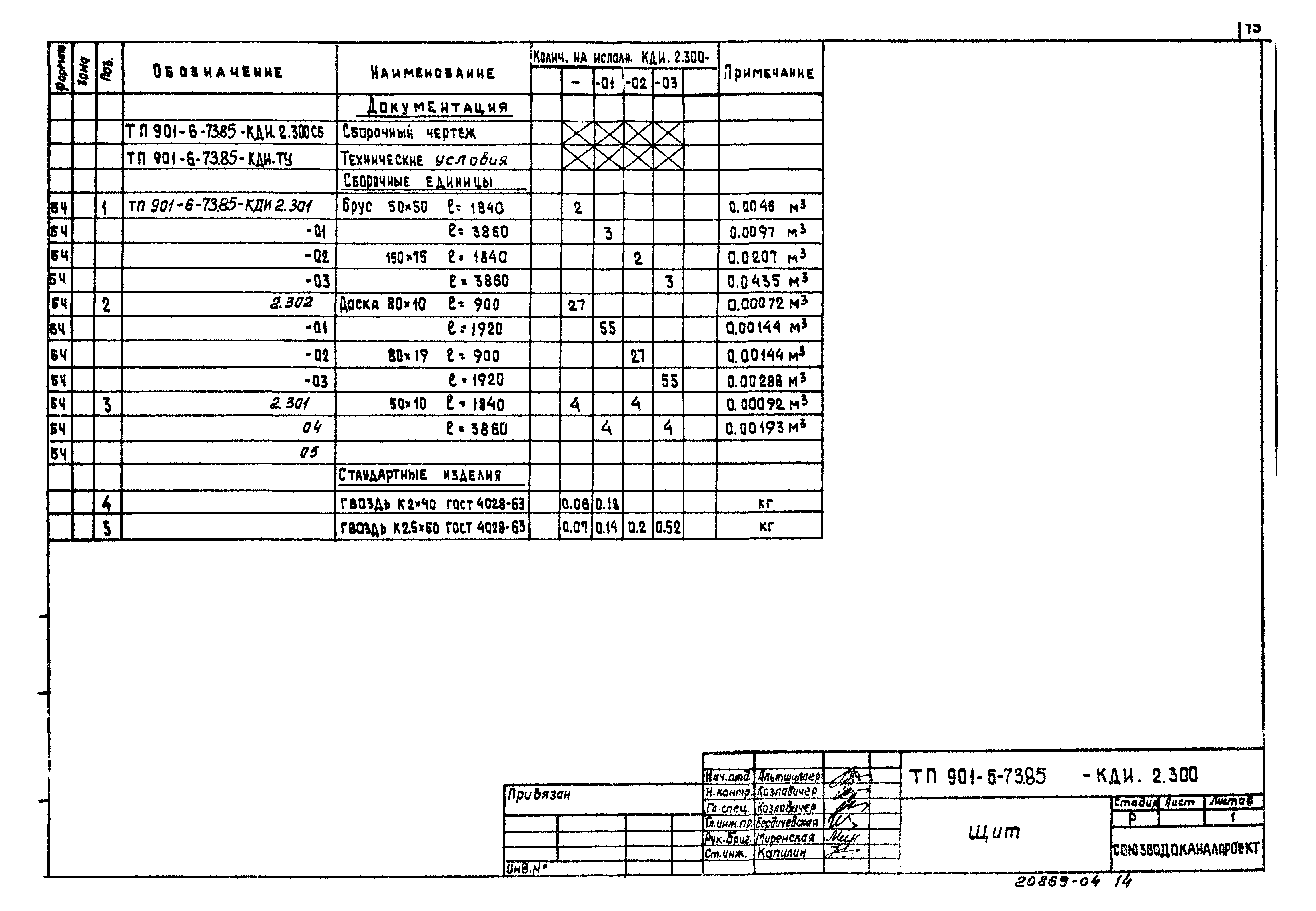 Типовой проект 901-6-78.85