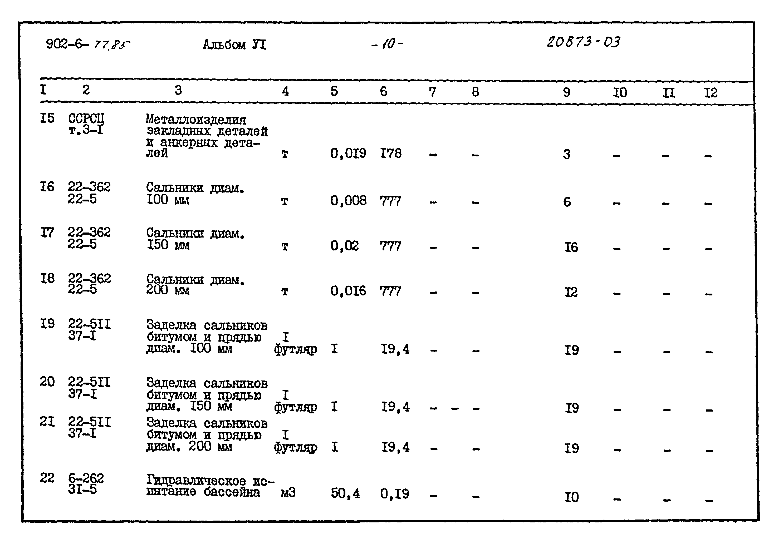 Типовой проект 901-6-77.85