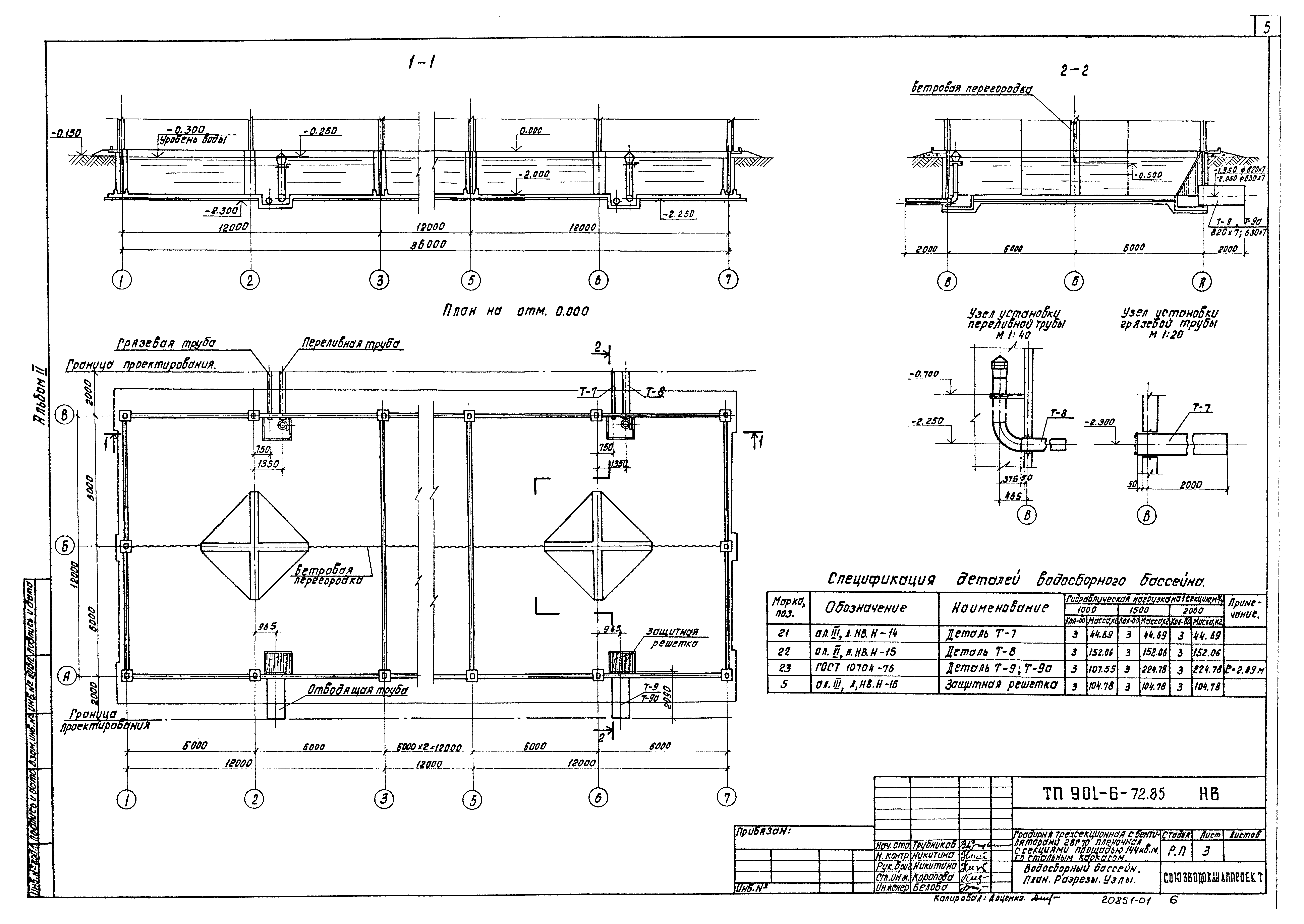 Типовой проект 901-6-72.85