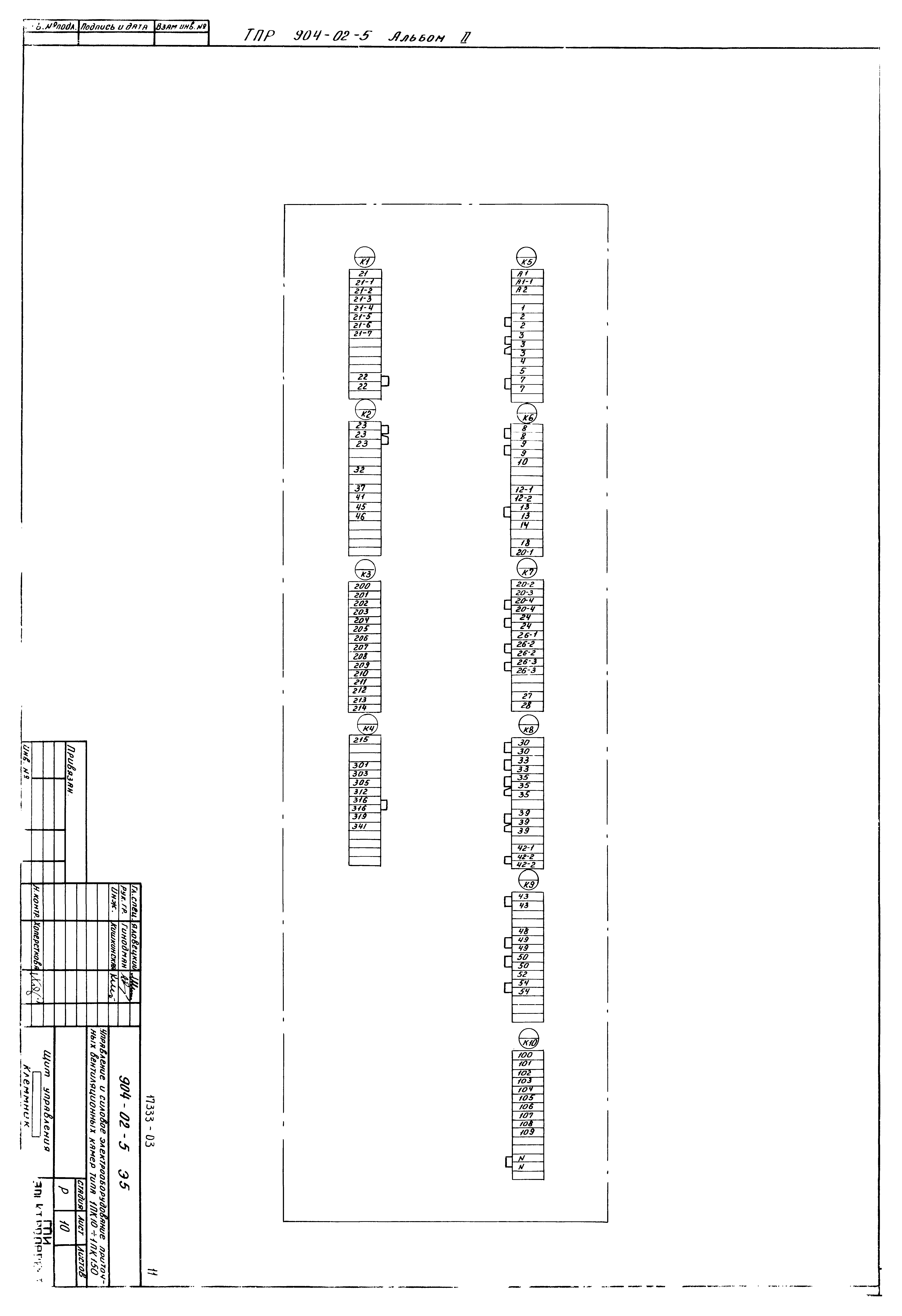 Типовые проектные решения 904-02-5